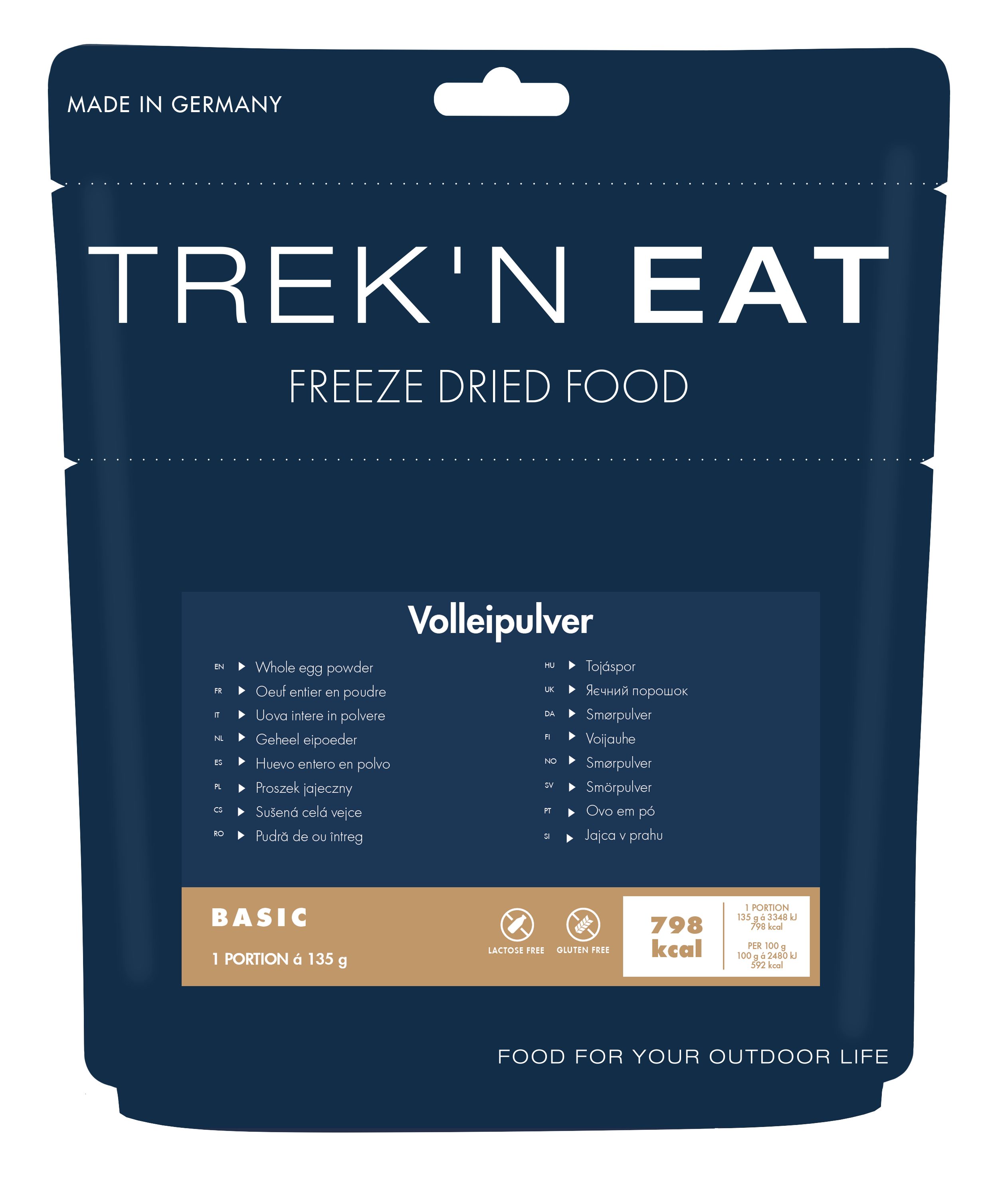TrekNEat Camping-Gasgrill Trek'n Eat Volleipulver