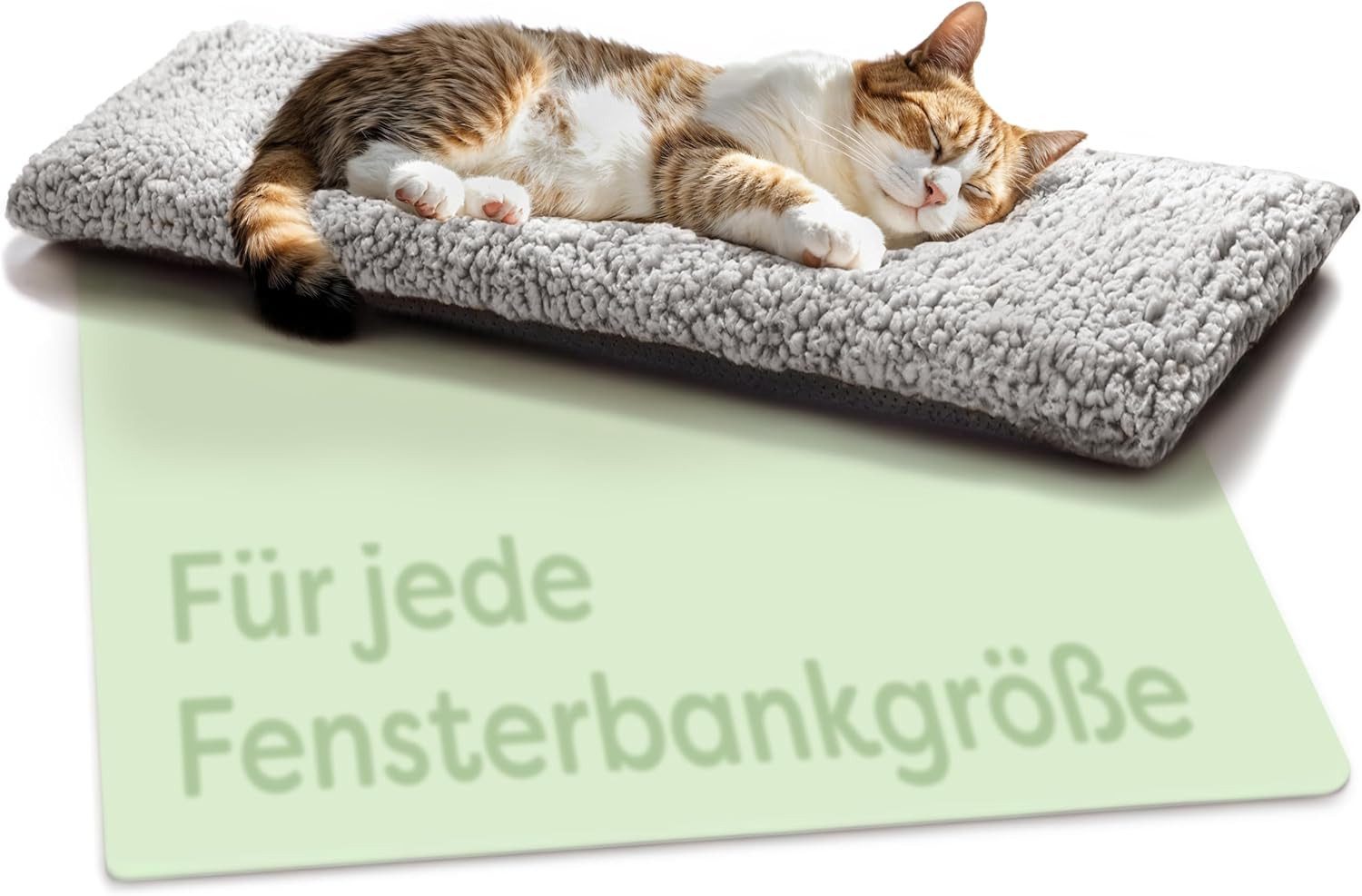 Knupis Tierdecke Katzen Fensterliege Fensterbank rutschfest - Selbstwärmend günstig online kaufen