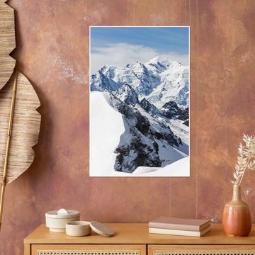 Posterlounge Poster Christian Kober, Mont Blanc, Fotografie