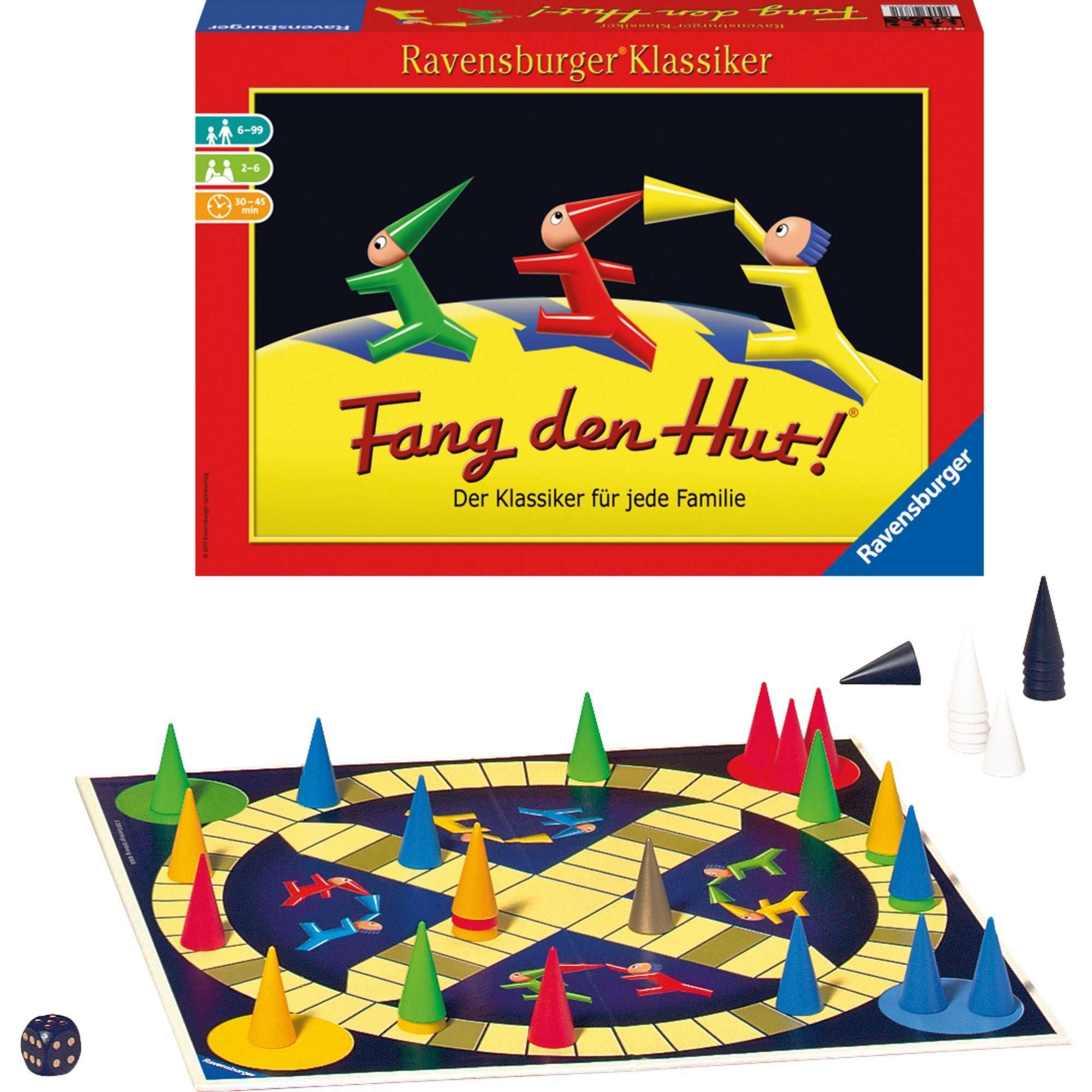Ravensburger Spiel Ravensburger Fang den Hut!, Brettspiel