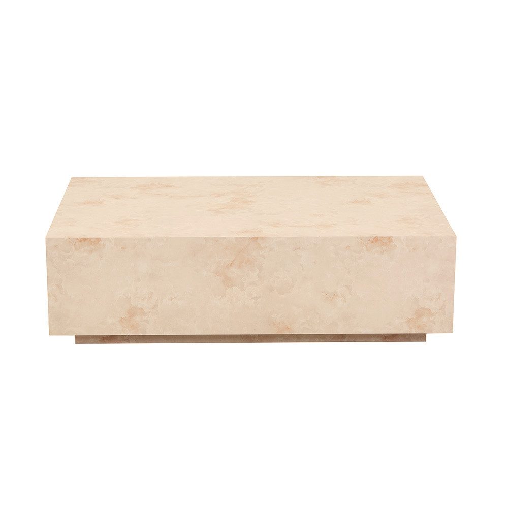 HOME DELUXE Couchtisch Marmor AMIRI Größenauswahl, Marmoroptik, Wohnzimmertisch – Bild 4 von 5