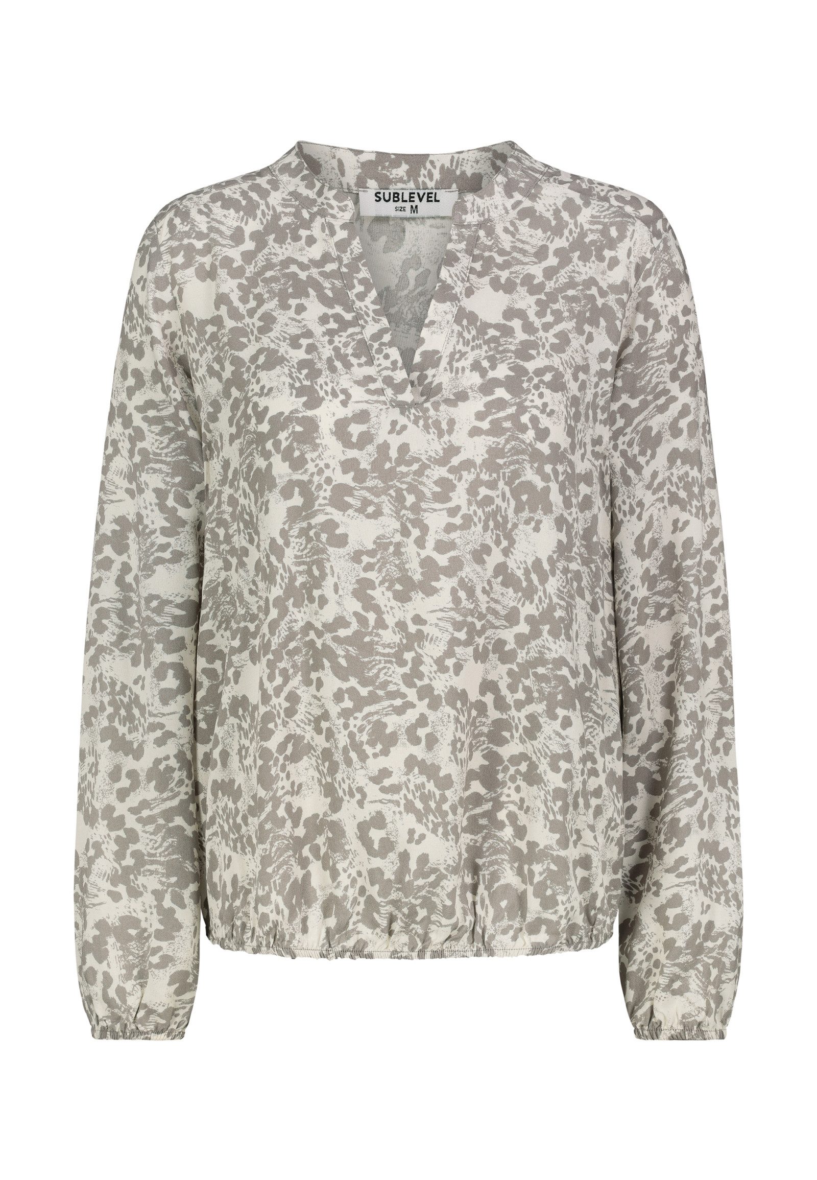 SUBLEVEL Langarmbluse Damen Bluse mit verschiedenen günstig online kaufen