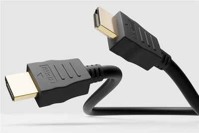 Goobay Goobay 61162 High-Speed-HDMI™-Kabel mit Ethernet HDMI™-Stecker (Typ Netzwerk-Adapter