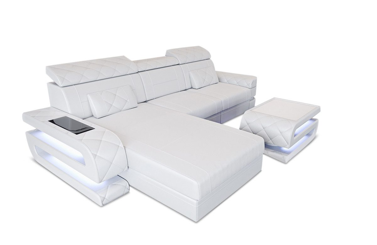 Sofa Dreams Ecksofa Ledersofa Bologna L günstig online kaufen