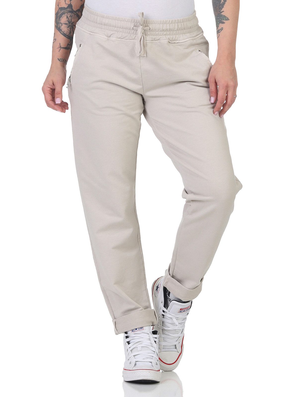 CLEO STYLE Jogger Pants Damen Jogginghose günstig online kaufen
