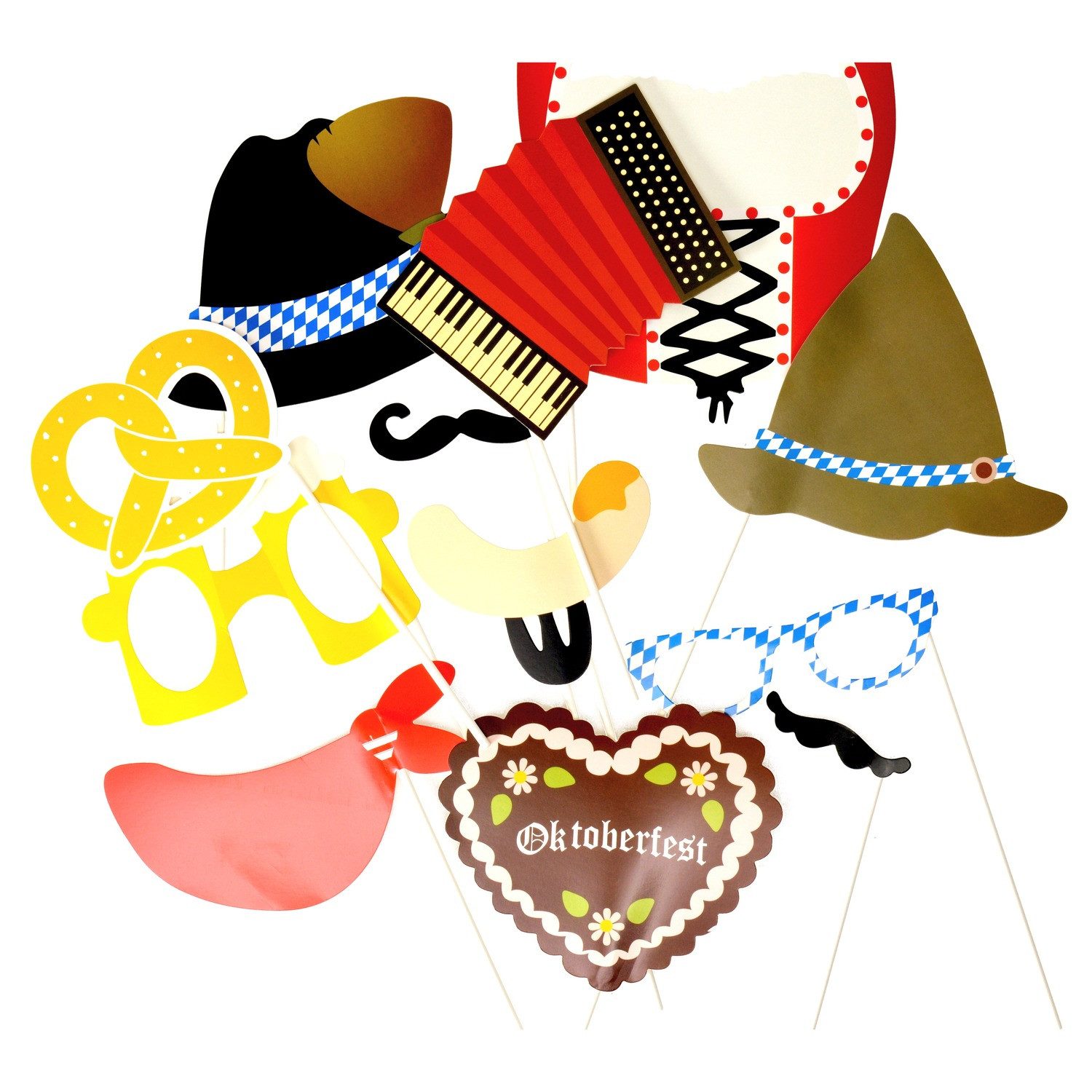 Out of the Blue Fotohalter Oktoberfest Photo Booth, der Weiß-Blaue Partyspa günstig online kaufen