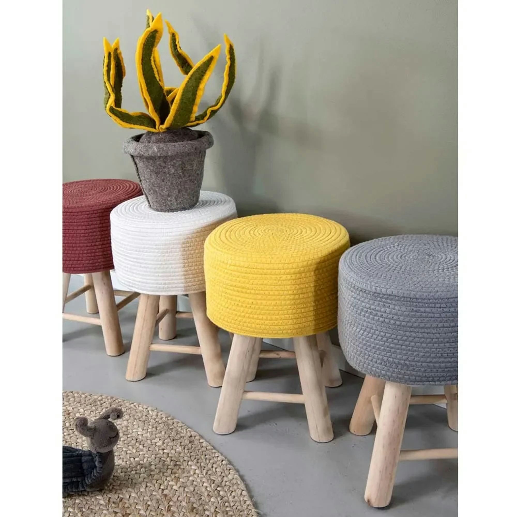 KidsDepot Kinderhocker Kinderhocker Iggy Koralle