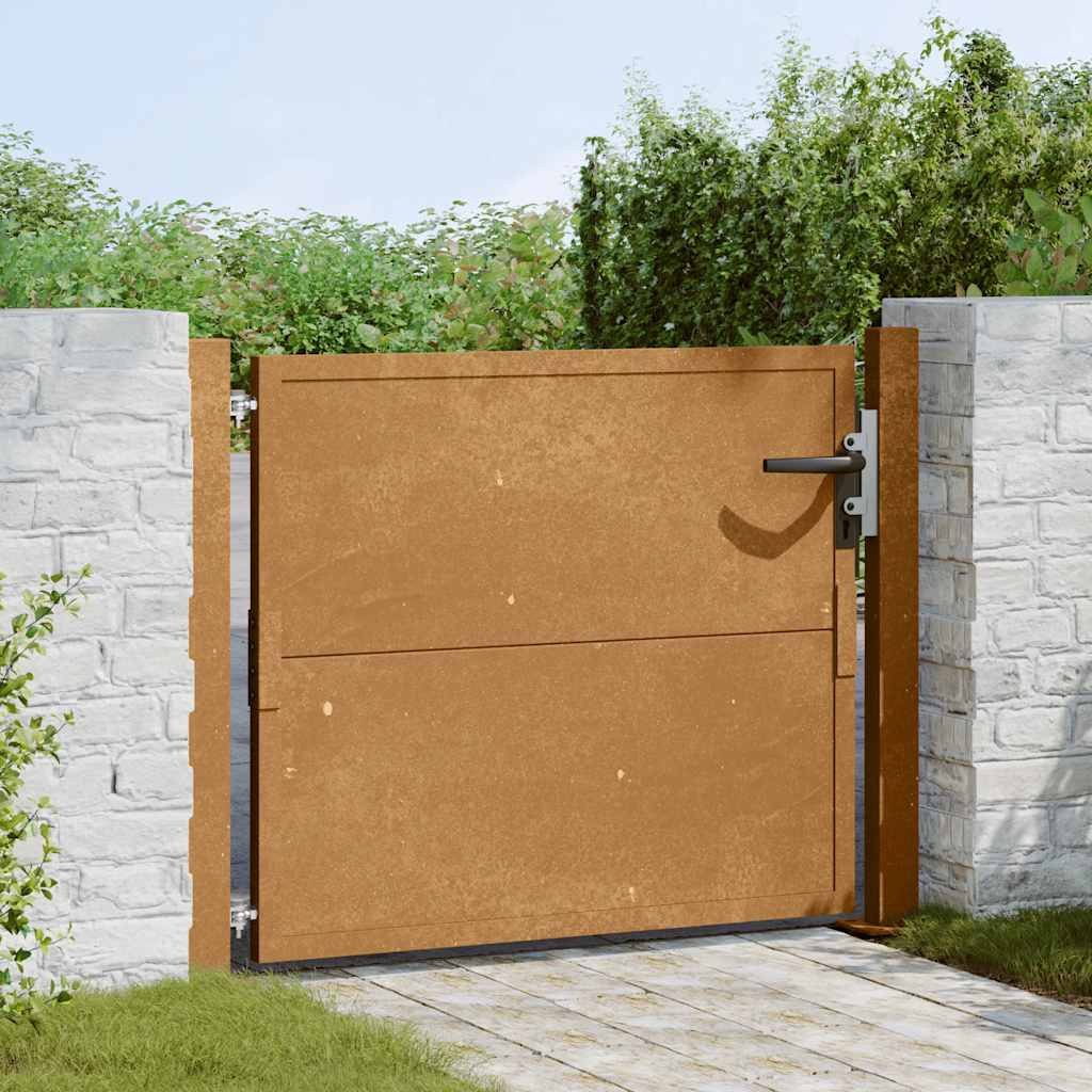 vidaXL Gartentor Gartentor 105x105 cm Cortenstahl günstig online kaufen