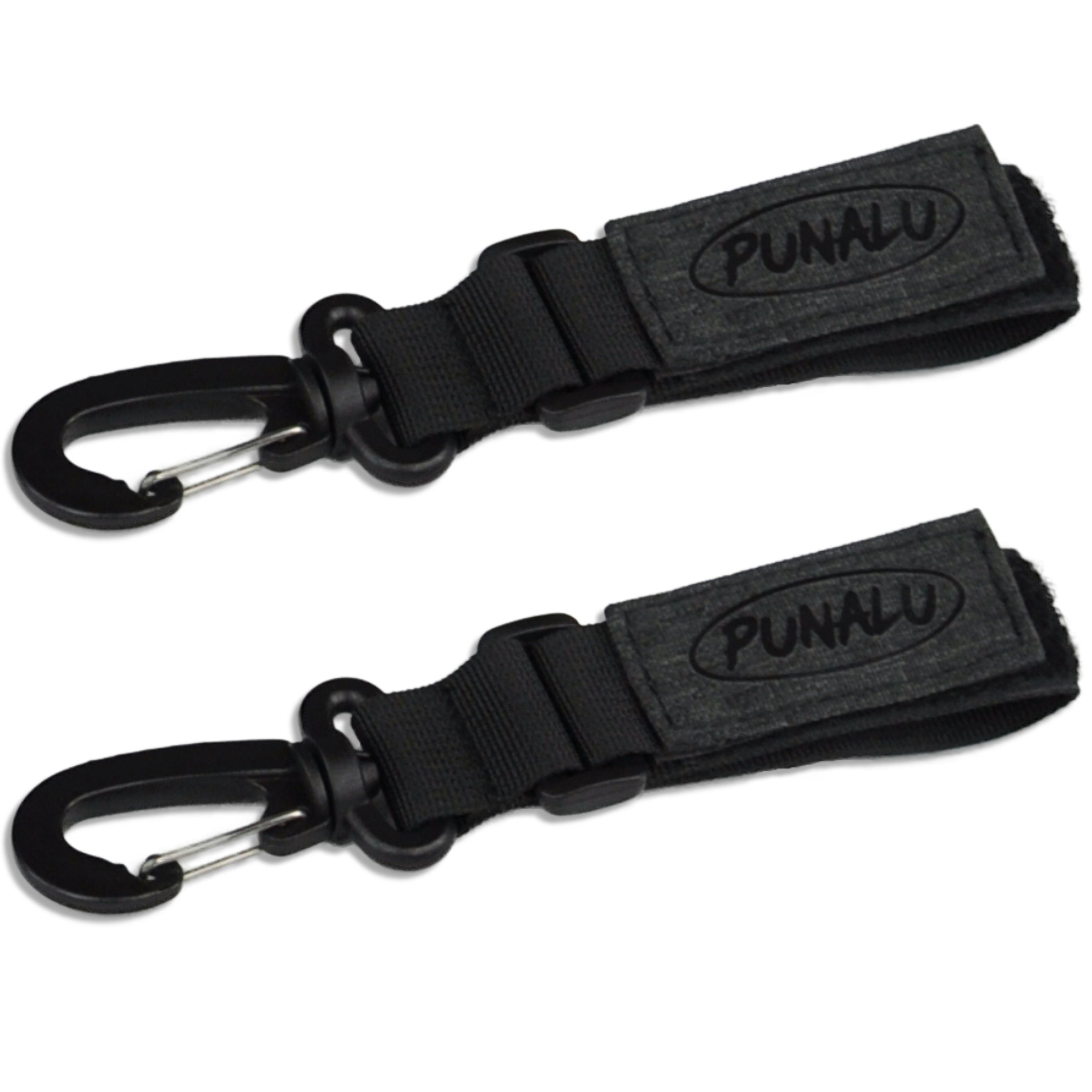 PUNALU Kinderwagen-Tasche Punalu 2x Kinderwagenhaken für Kinderwagen