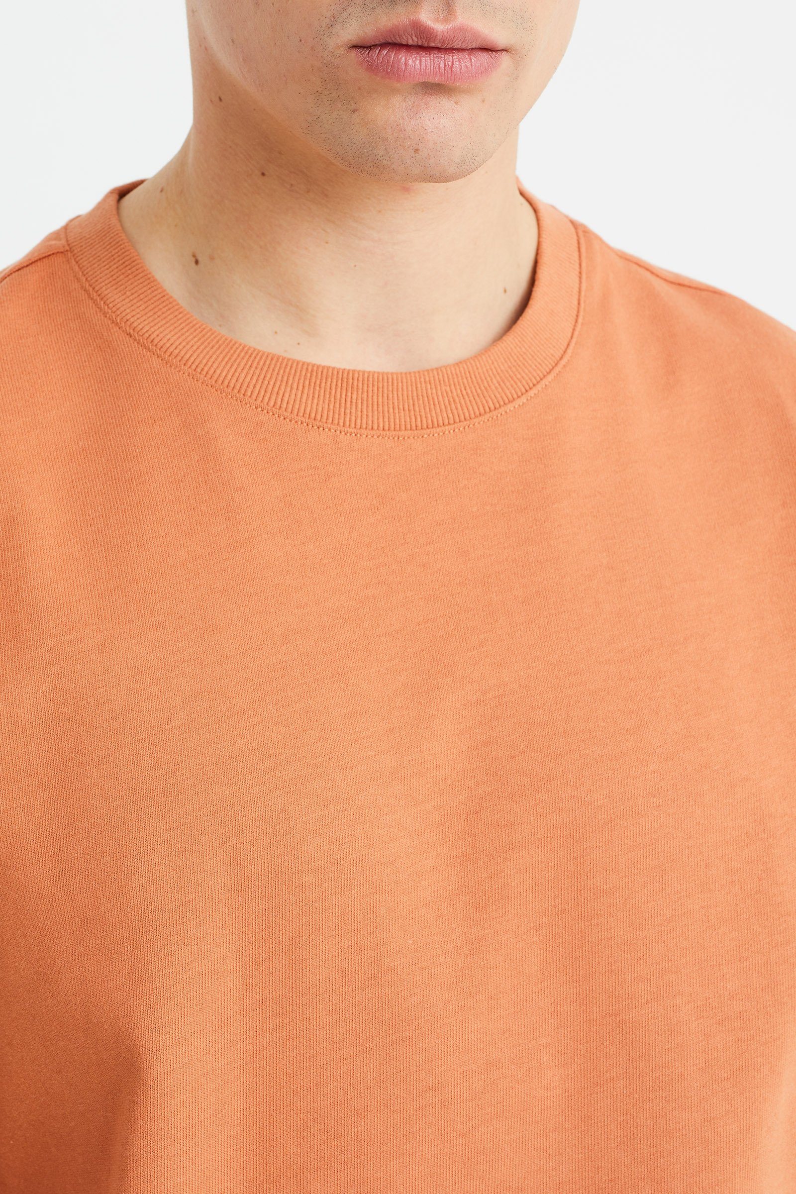 WE T-Shirt Fashion (1-tlg) Orange