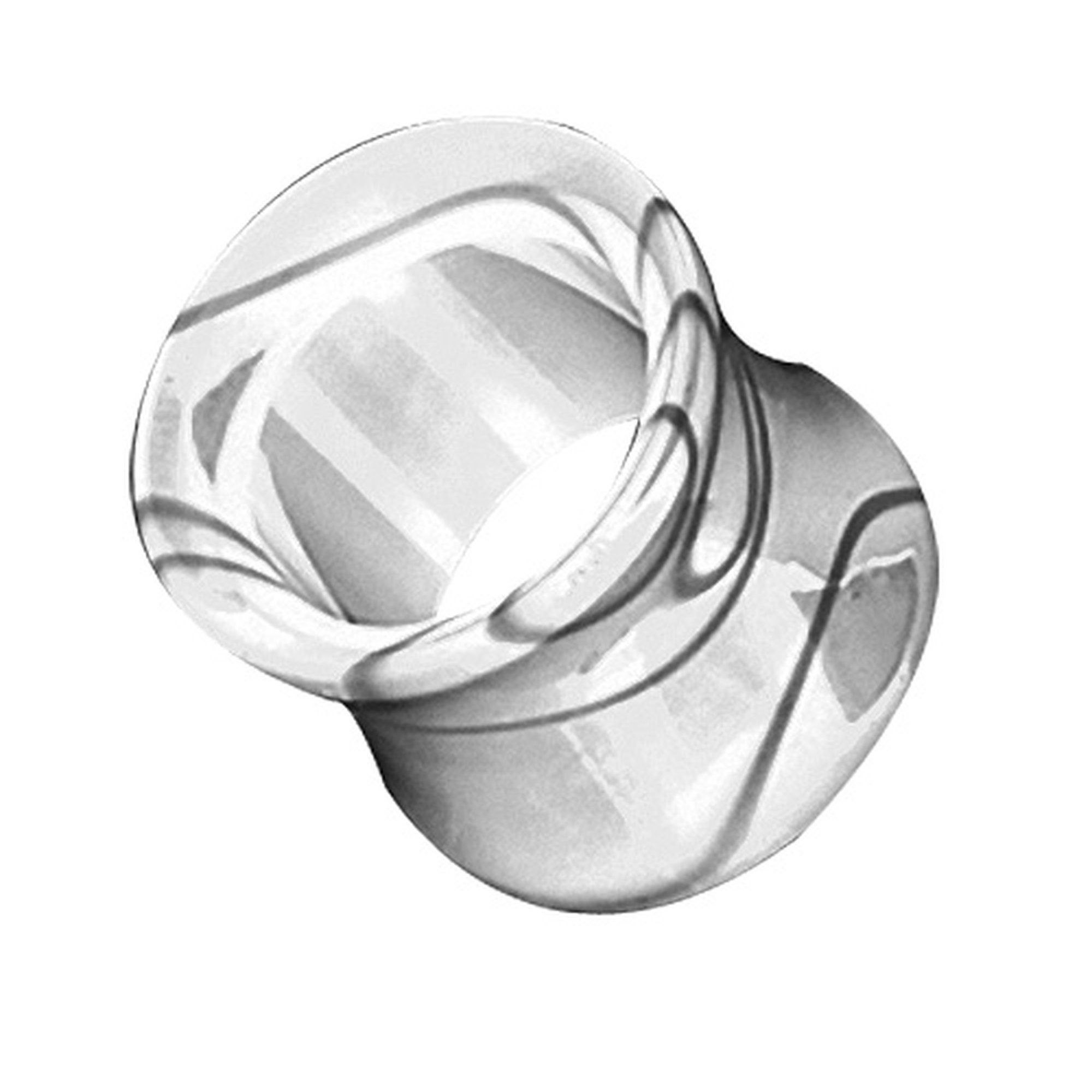 Taffstyle Plug Piercing Kunststoff UV Double günstig online kaufen