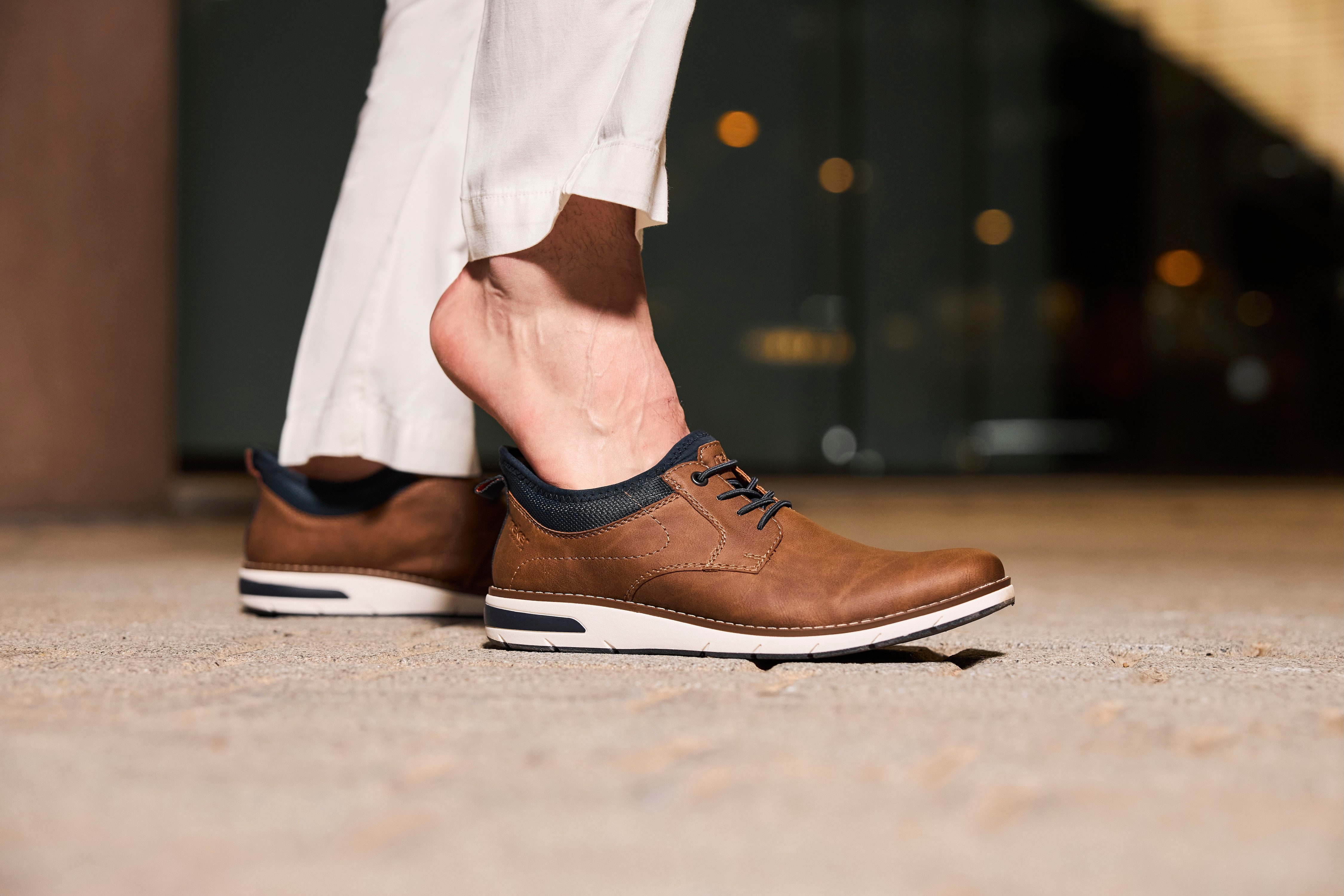 Rieker Slip-On Sneaker, Slipper, Schlupfschuh, Halbschuh mit Ready2GO Ausstattung