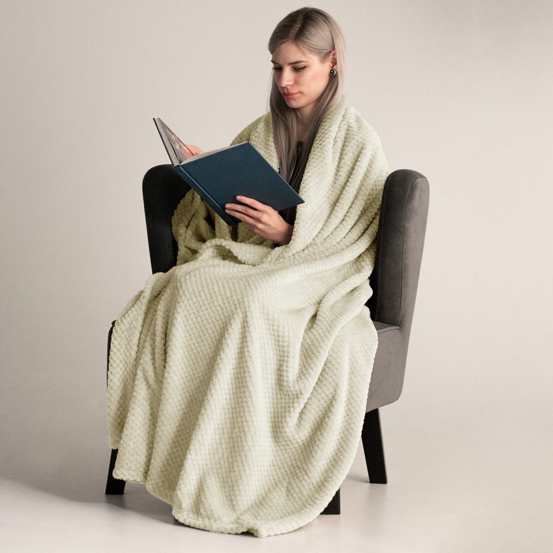 texpot Tagesdecke Kuscheldecke Fleece kuschelig weich günstig online kaufen