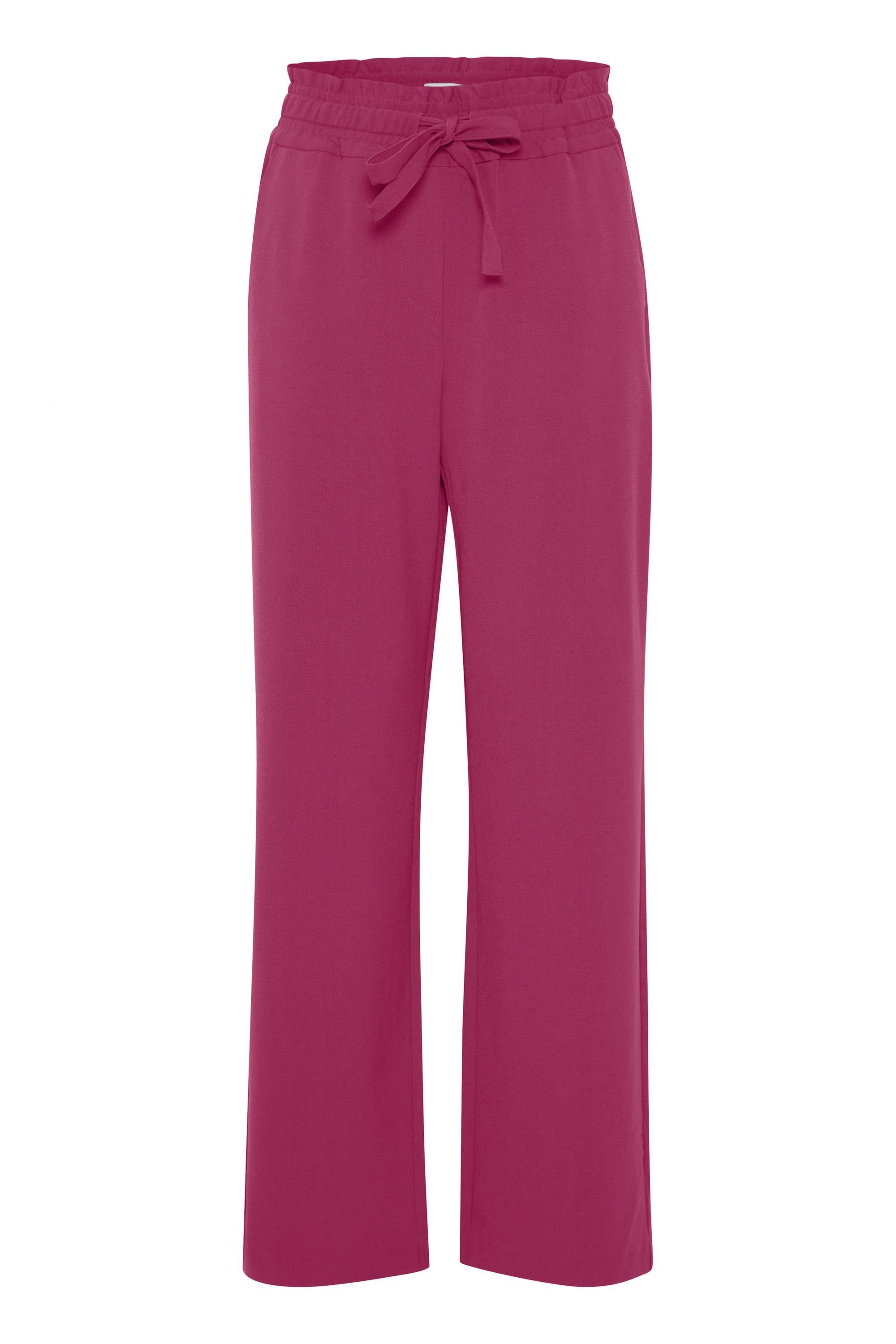 b.young Jogger Pants BYDANTA CASUAL PANT Y - 20813077 Fuchsia Red (182328)