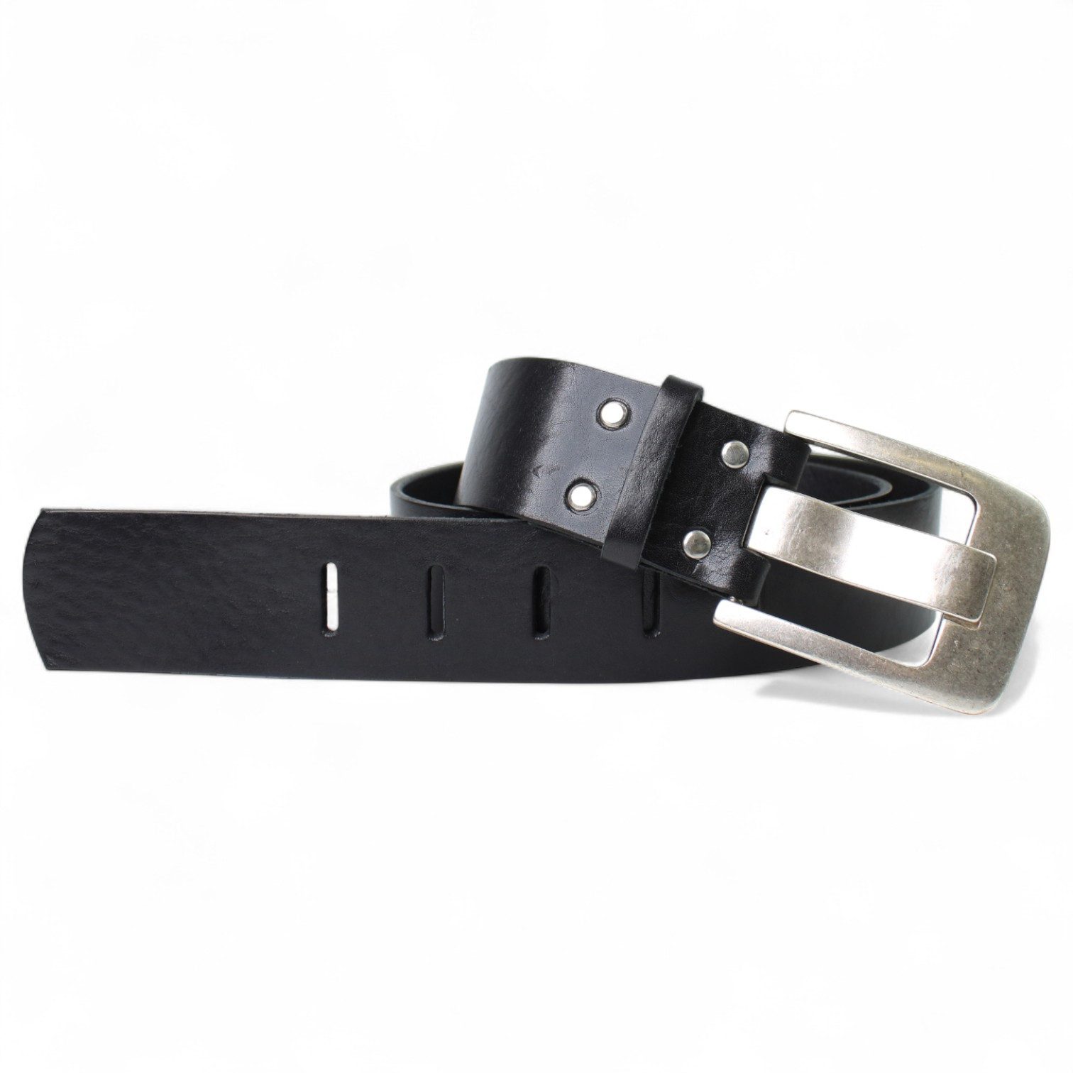 FRONHOFER Ledergürtel 17086 (1-St) Breiter Gürtel 4,5 cm, Vollrindleder, ro günstig online kaufen