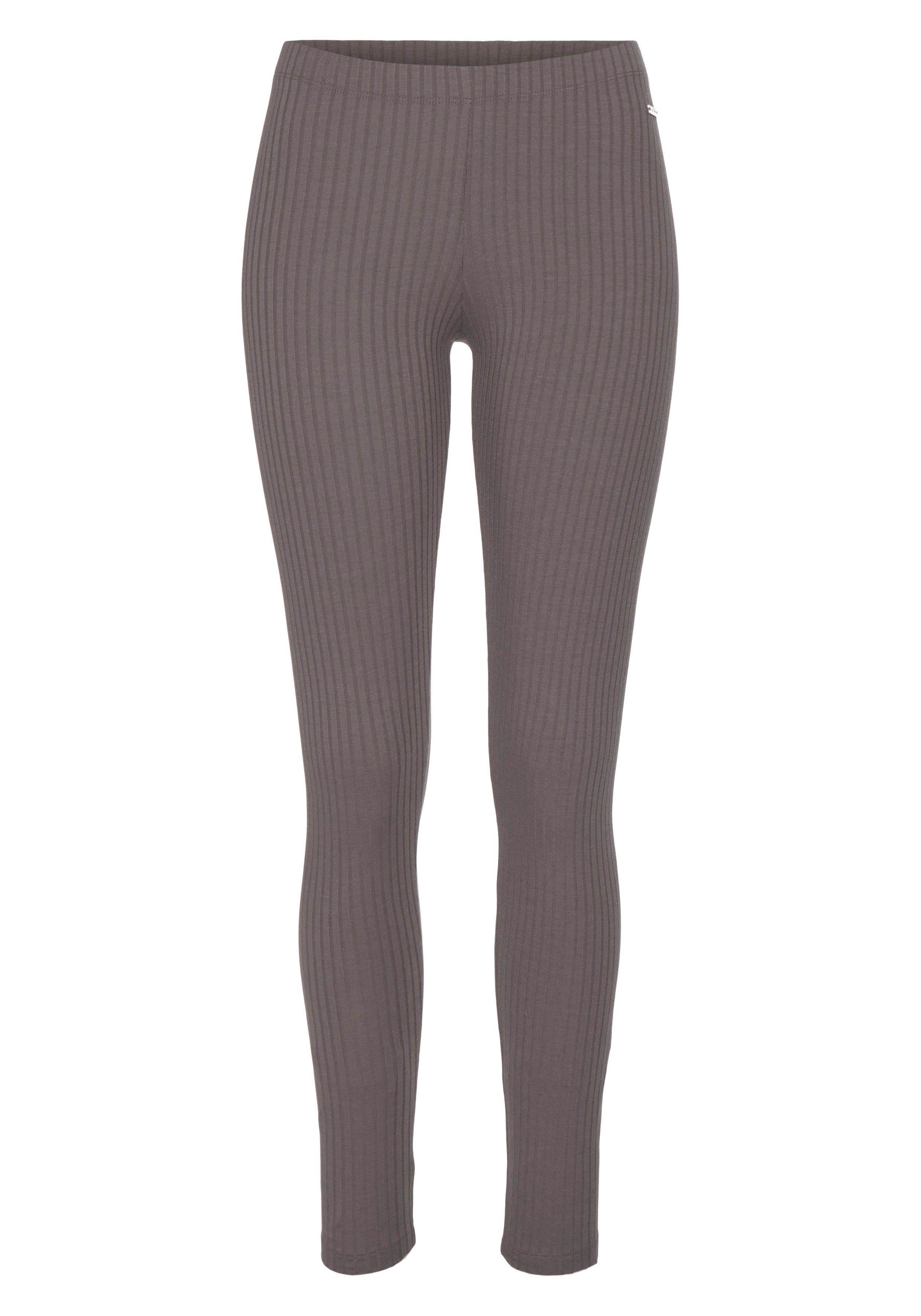 schwarz, nougat Leggings (2er-Pack) Vivance im Doppelpack