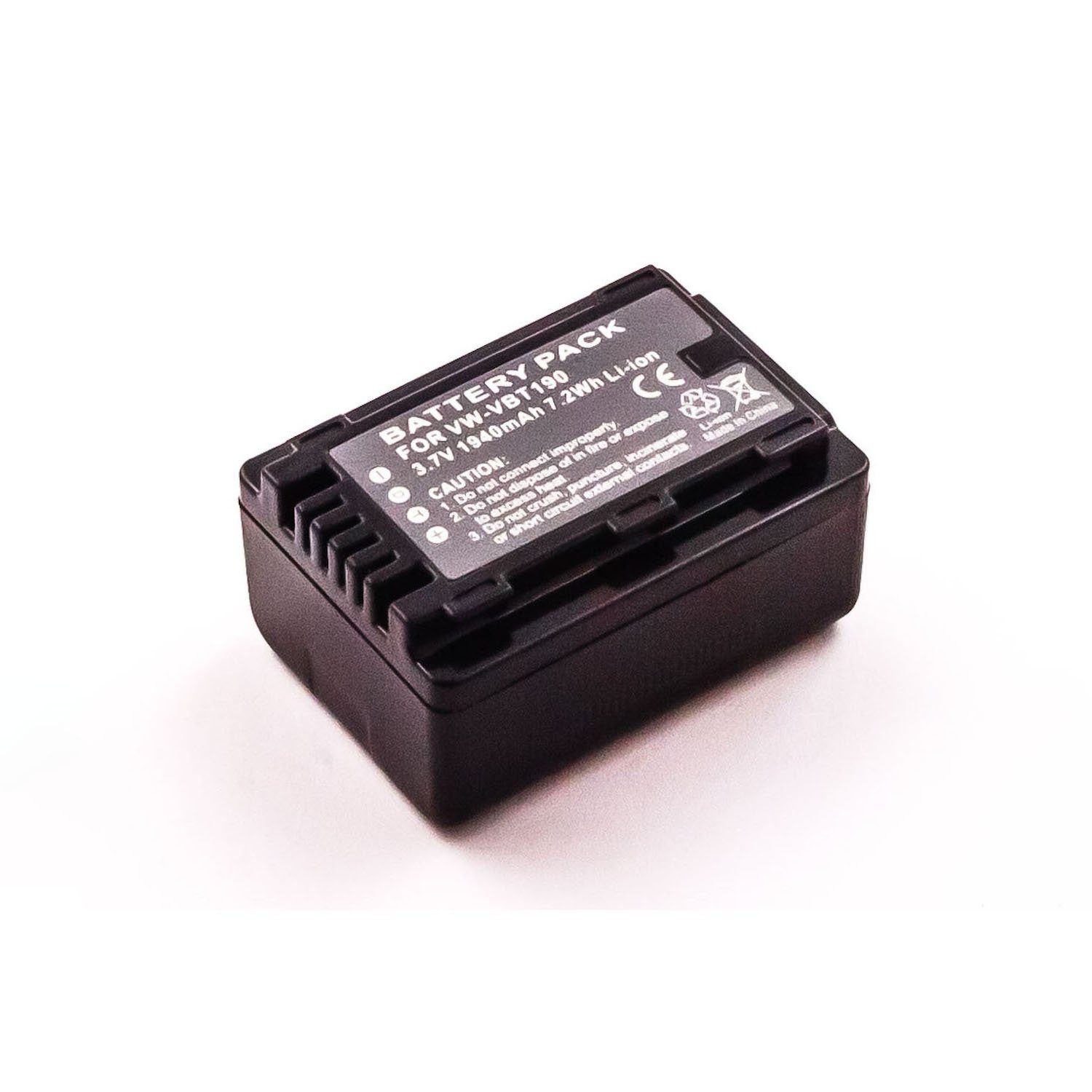 MobiloTec Akku kompatibel mit Panasonic HDCTM40 Akku Akku 1500 mAh (1 St)