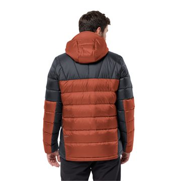 Jack Wolfskin Funktionsjacke NEBELHORN DOWN HOODY M aus recyceltem Polyamid