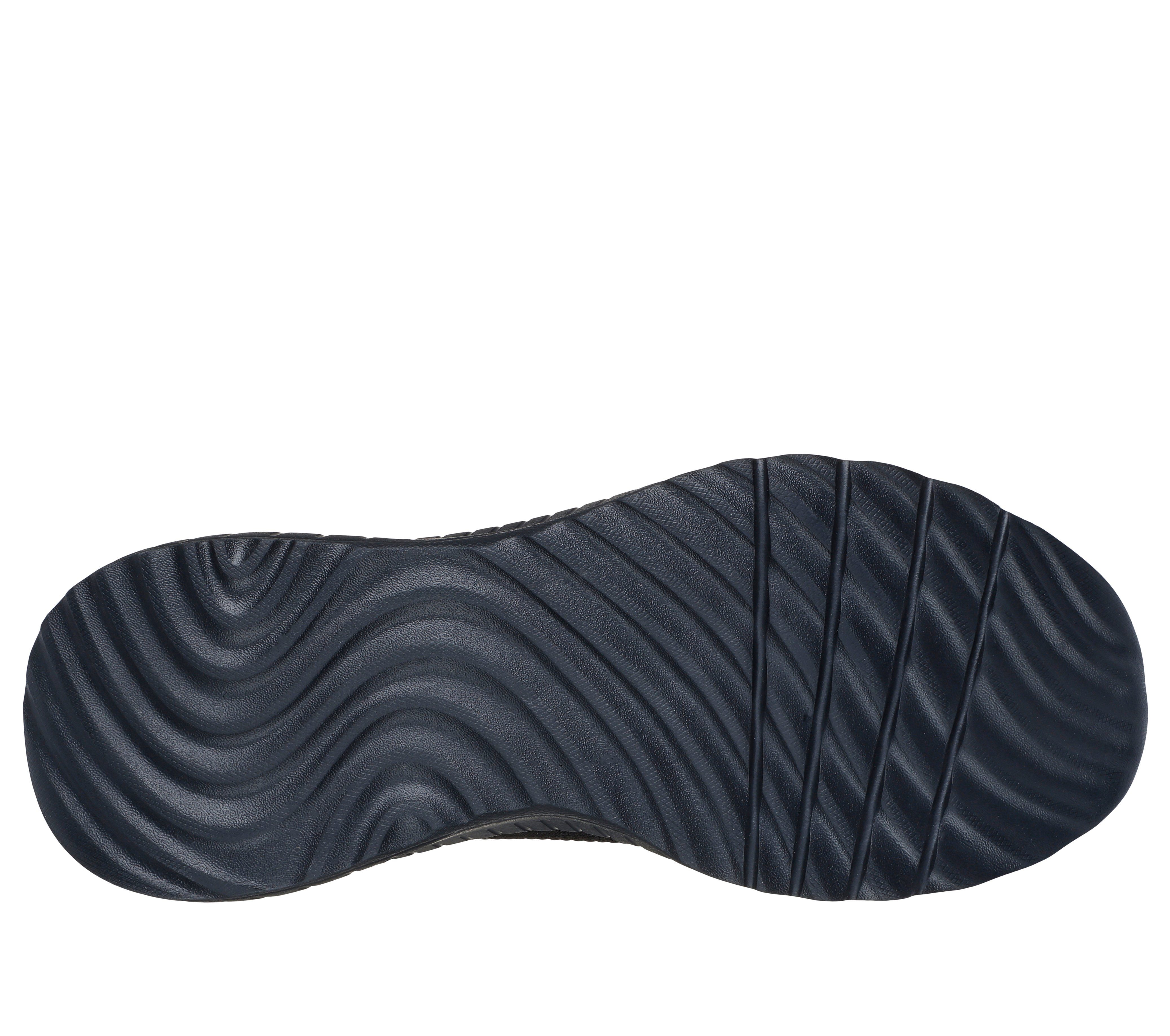 Skechers BOBS SQUAD CHAOS-SOLID STEP Slip-On Sneaker Schlupfschuh, Slipper, Sneaker zum Schlupfen