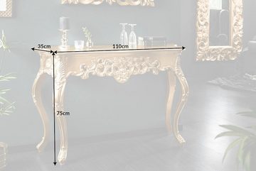 riess-ambiente Konsolentisch VENICE 110cm gold, Wohnzimmer · Holz · Anrichte · Handarbeit · Flur · Barock Design