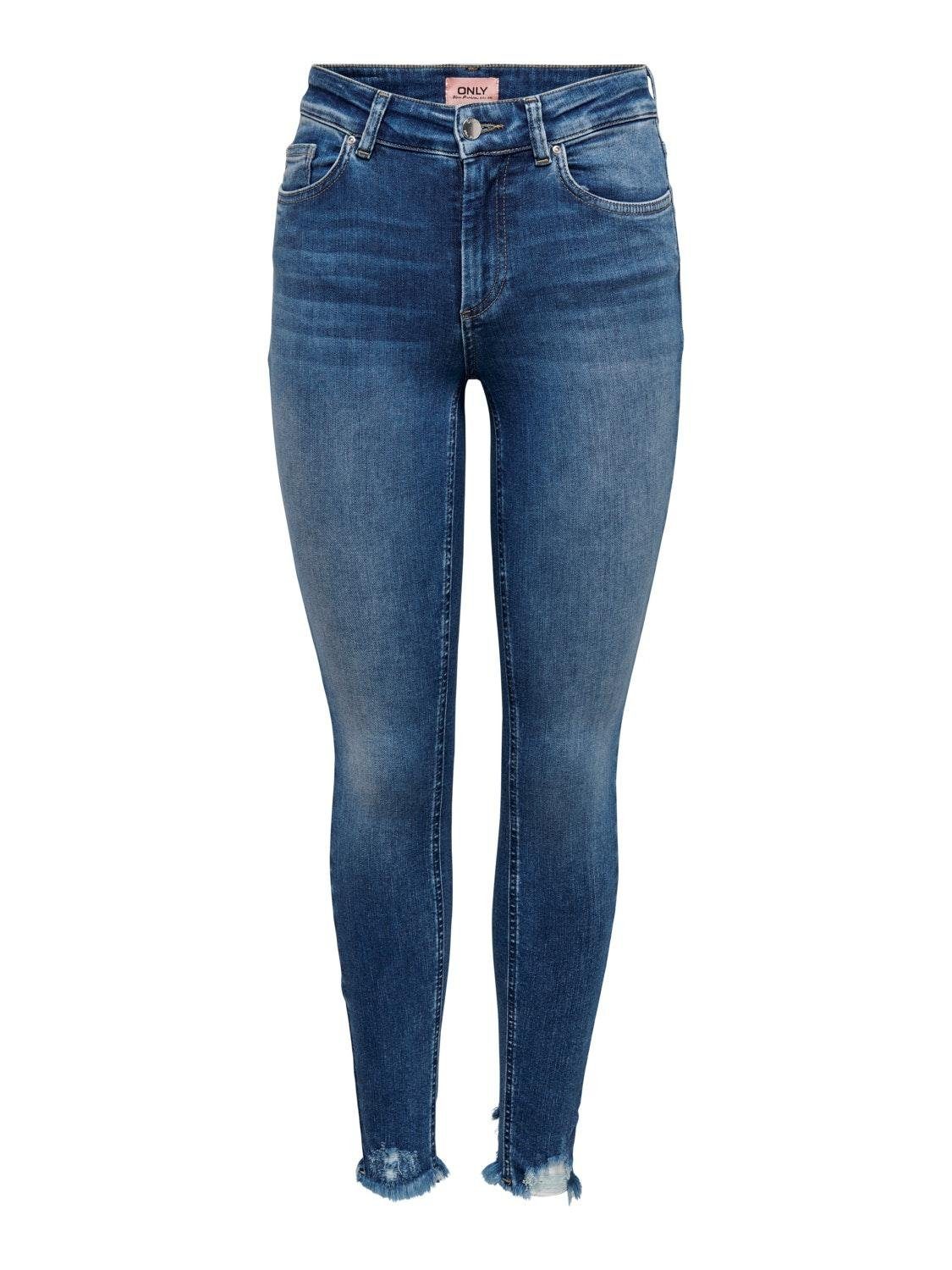 ONLY Regular-fit-Jeans ONLBLUSH LIFE MIDSK ANKRAW REA12187