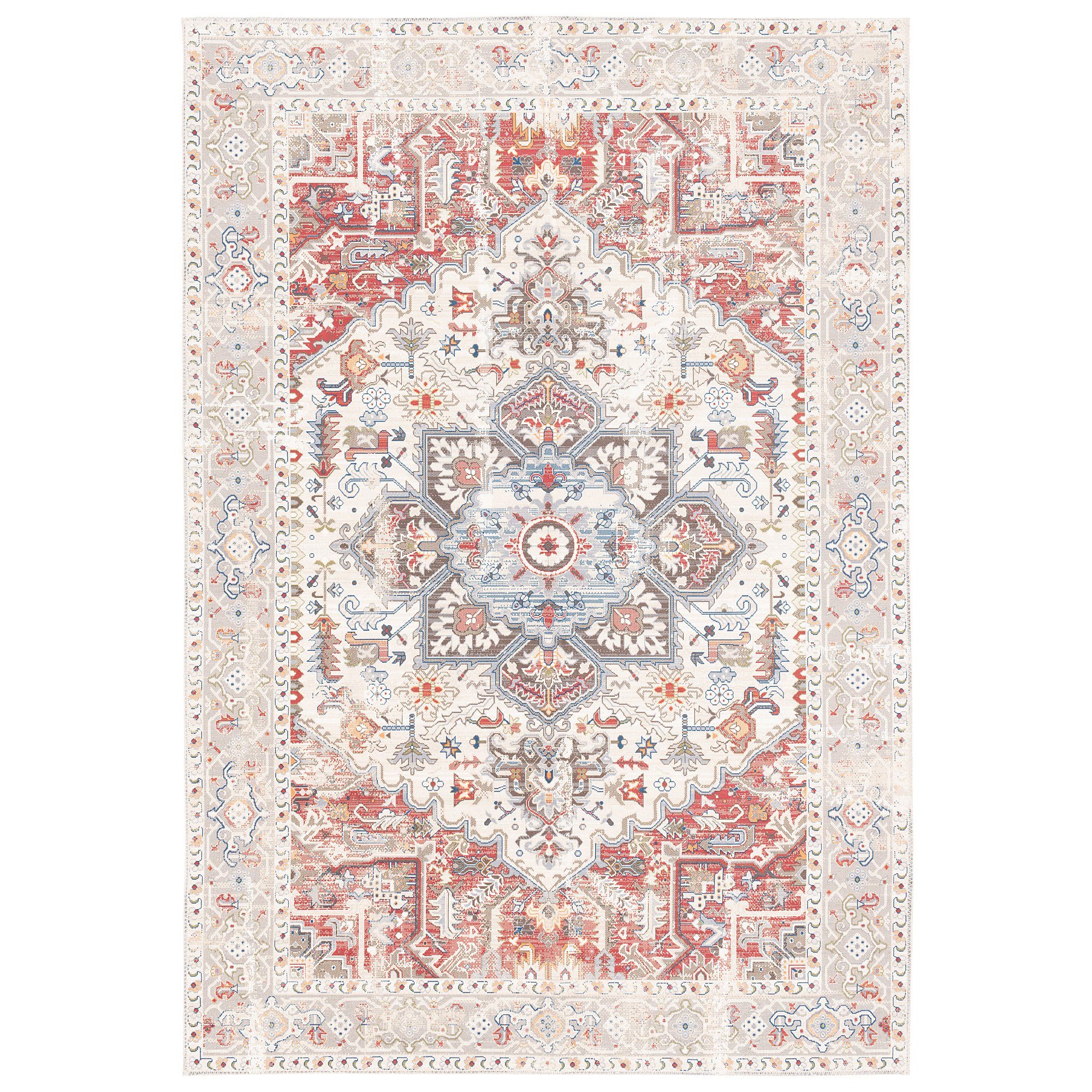 Pergamon Orientteppich Vintage Designerteppich Finesse Orient Keshan, Recht günstig online kaufen