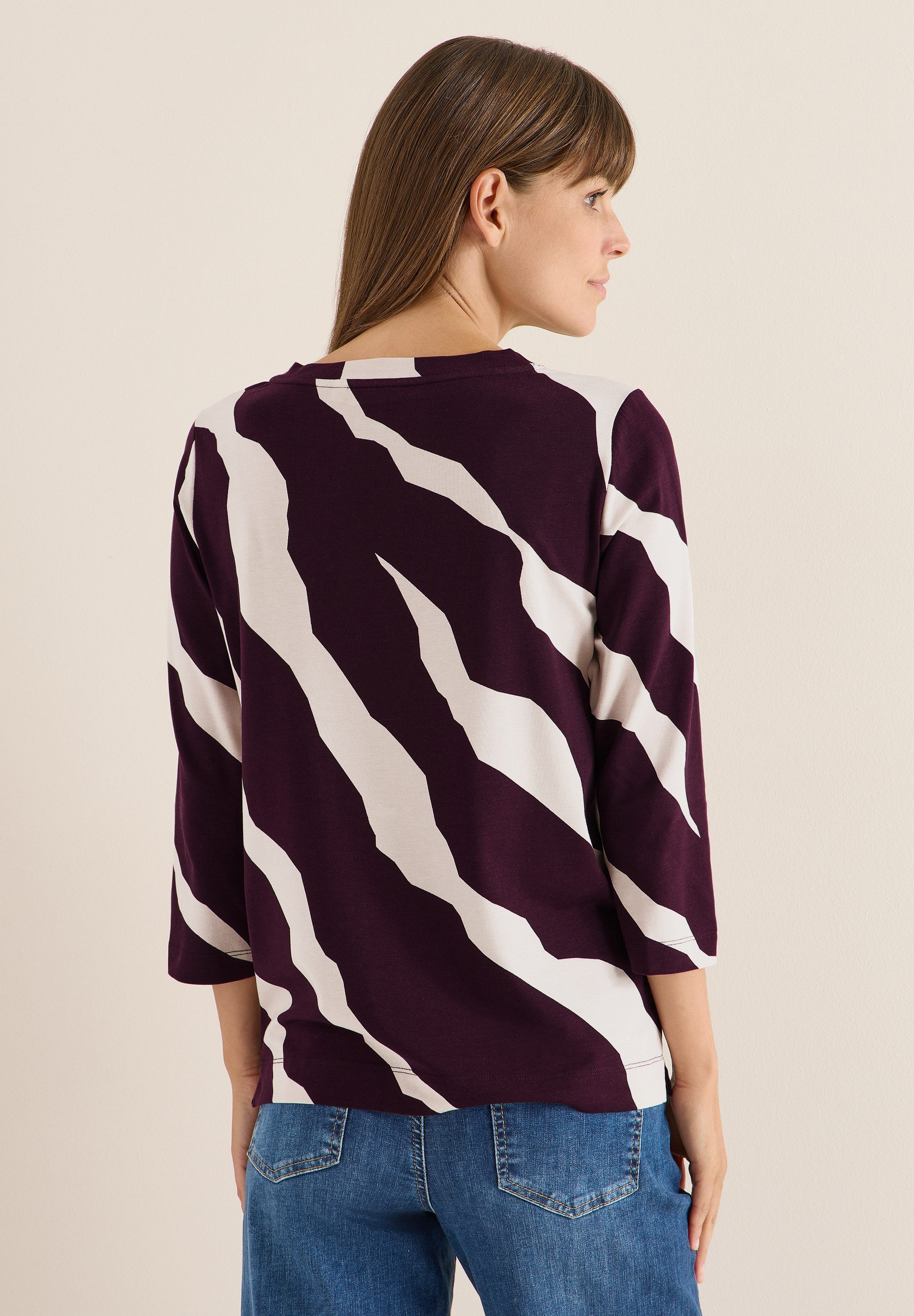 CECIL 3/4-Arm-Shirt mit 3/4 Ärmeln günstig online kaufen