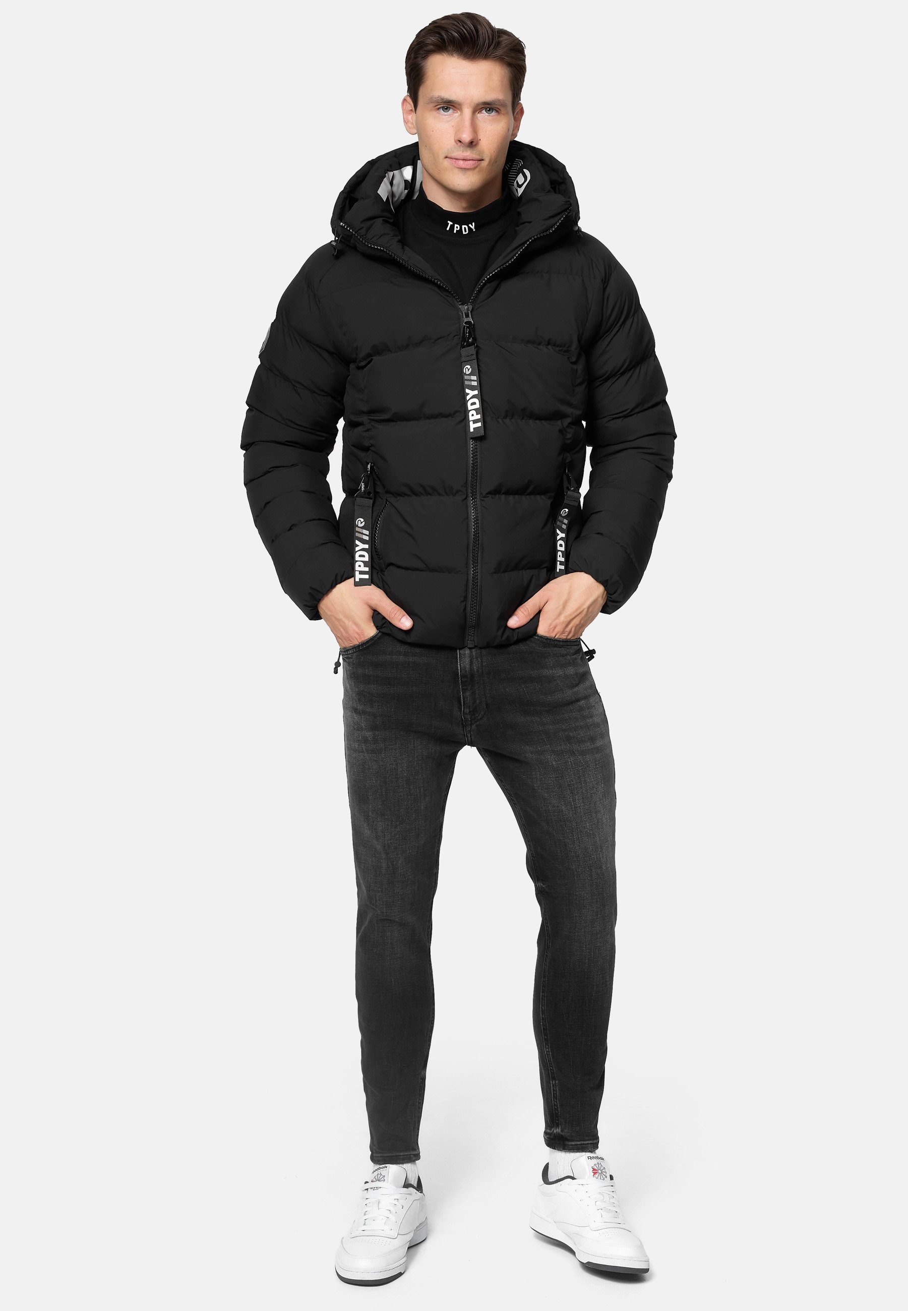 trueprodigy Winterjacke Murphy Reflektierender Innenkragen
