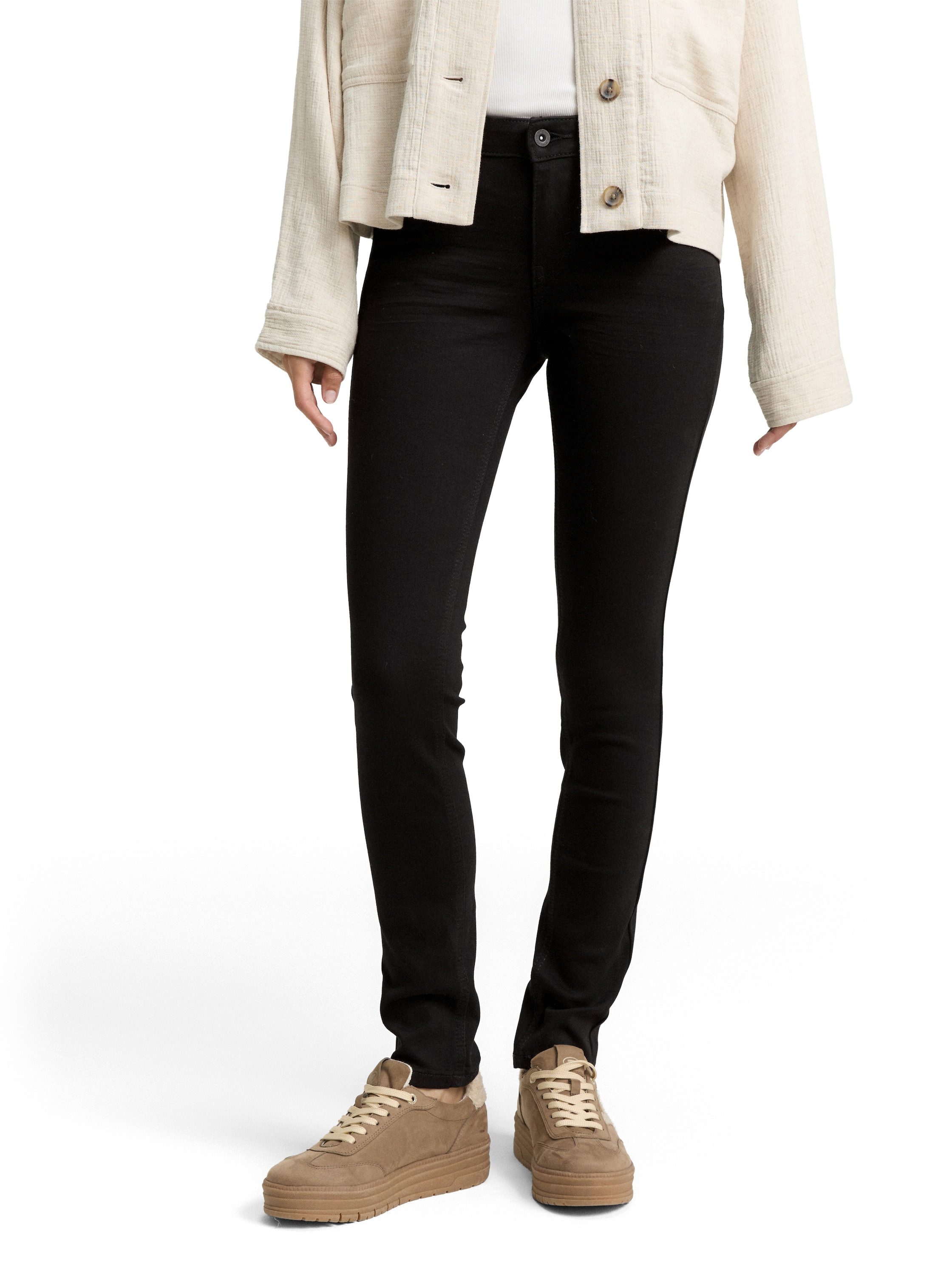 TOM TAILOR Slim-fit-Jeans LUCIE mit Viskose und Stretch - 5-Pocket-Style günstig online kaufen