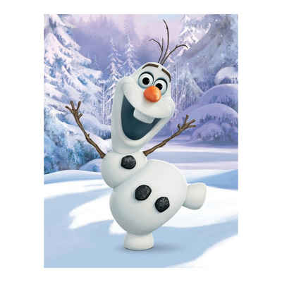 Kinderdecke Kuscheldecke / Schmusedecke mit Motiv Olaf aus Disney Frozen II 130 x, Disney Frozen
