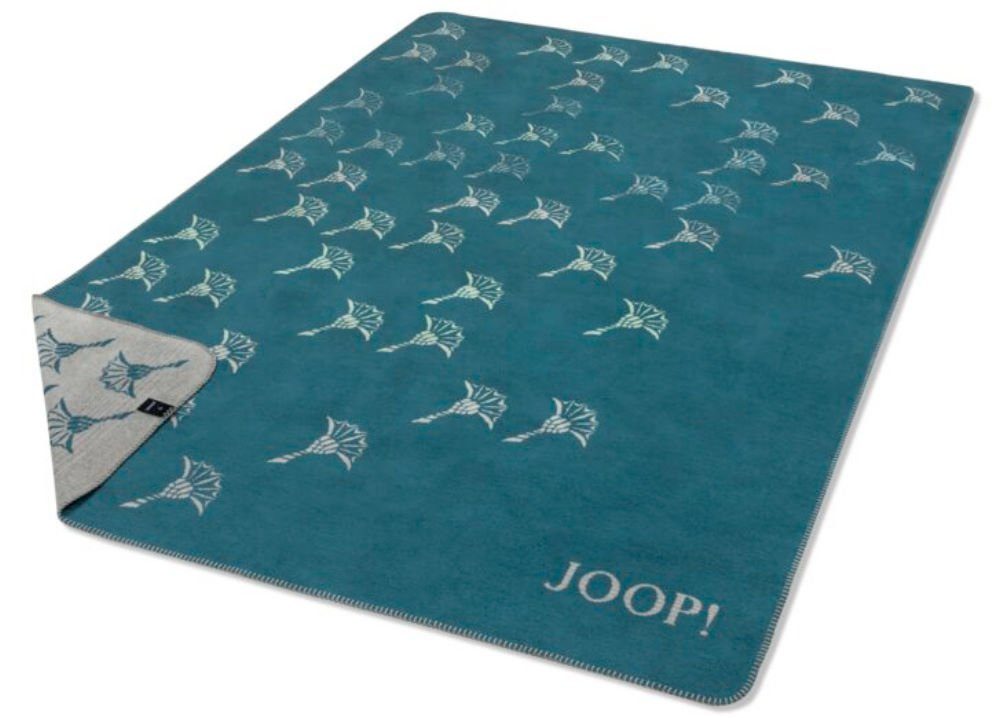 Wohndecke JOOP! Wohndecke "Faded Cornflower", JOOP!, Made in Germany