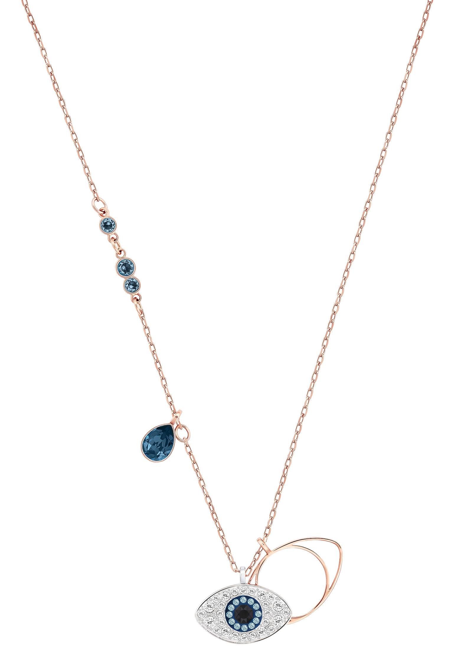 Swarovski Kette mit Anhänger Symbolica Böser Blick magisches Auge, mit Swar günstig online kaufen