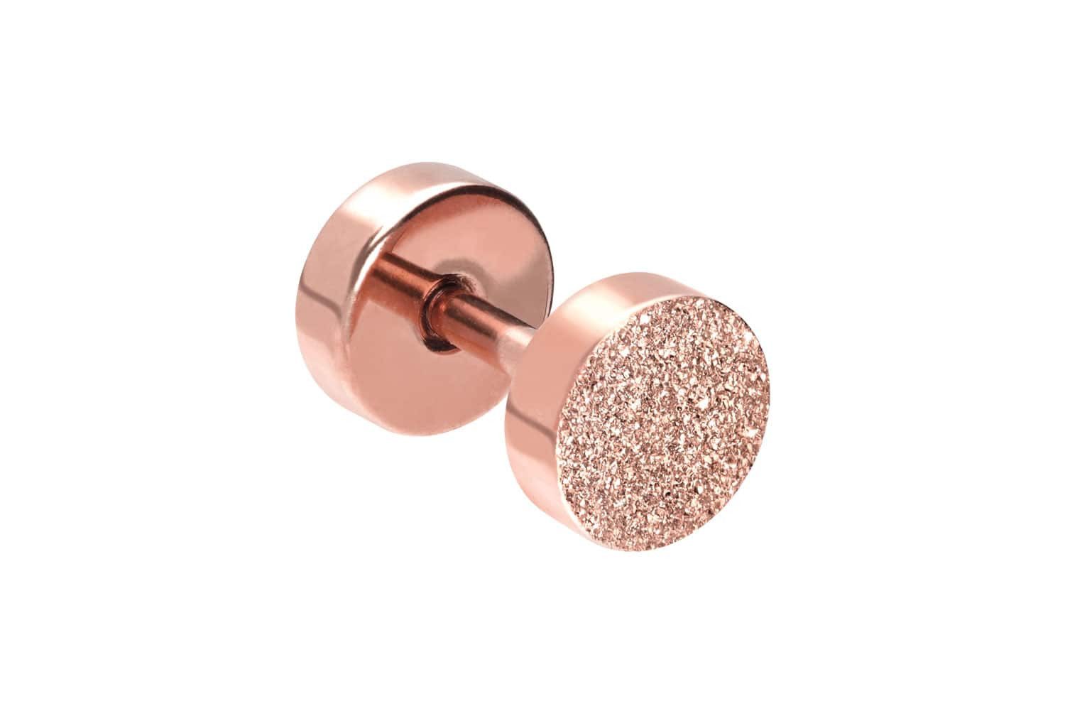 PIERCINGLINE Fake-Ear-Plug Chirurgenstahl Fake Plug DIAMANTOPTIK (Fake Plug günstig online kaufen