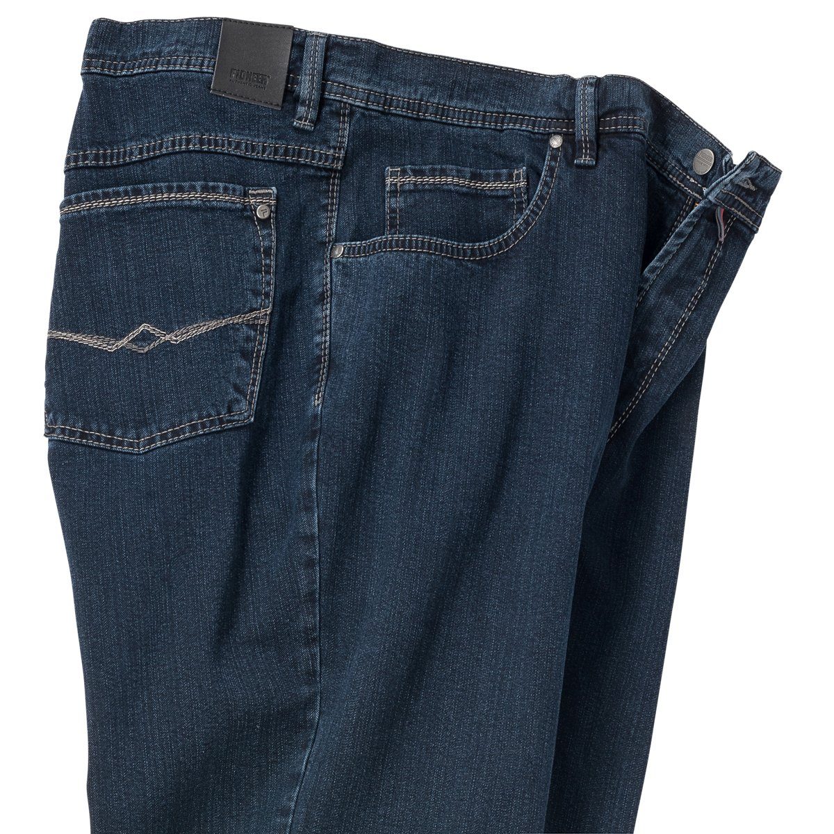 Pionier Stretch-Jeans Pioneer Stretch-Jeans blue black Peter Übergröße günstig online kaufen