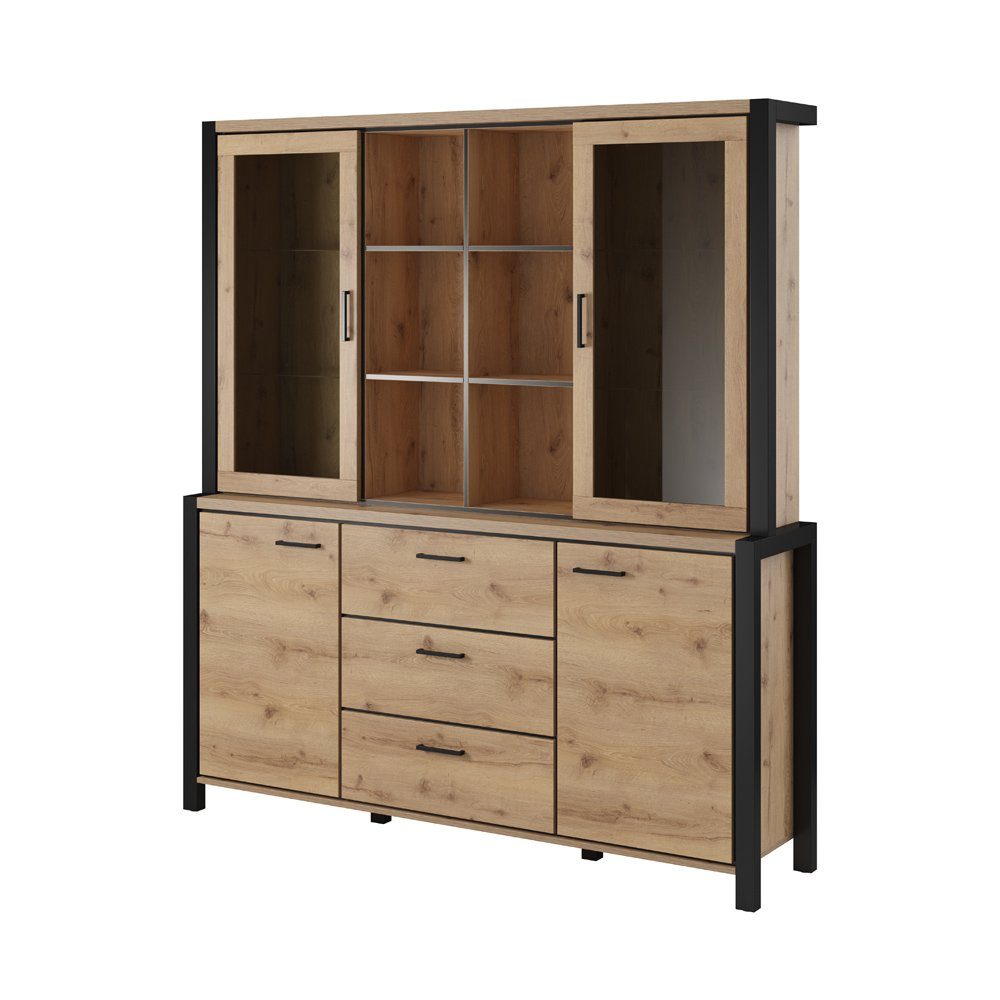 Lomadox Buffet ACCRA-83 in Taurus Eiche günstig online kaufen