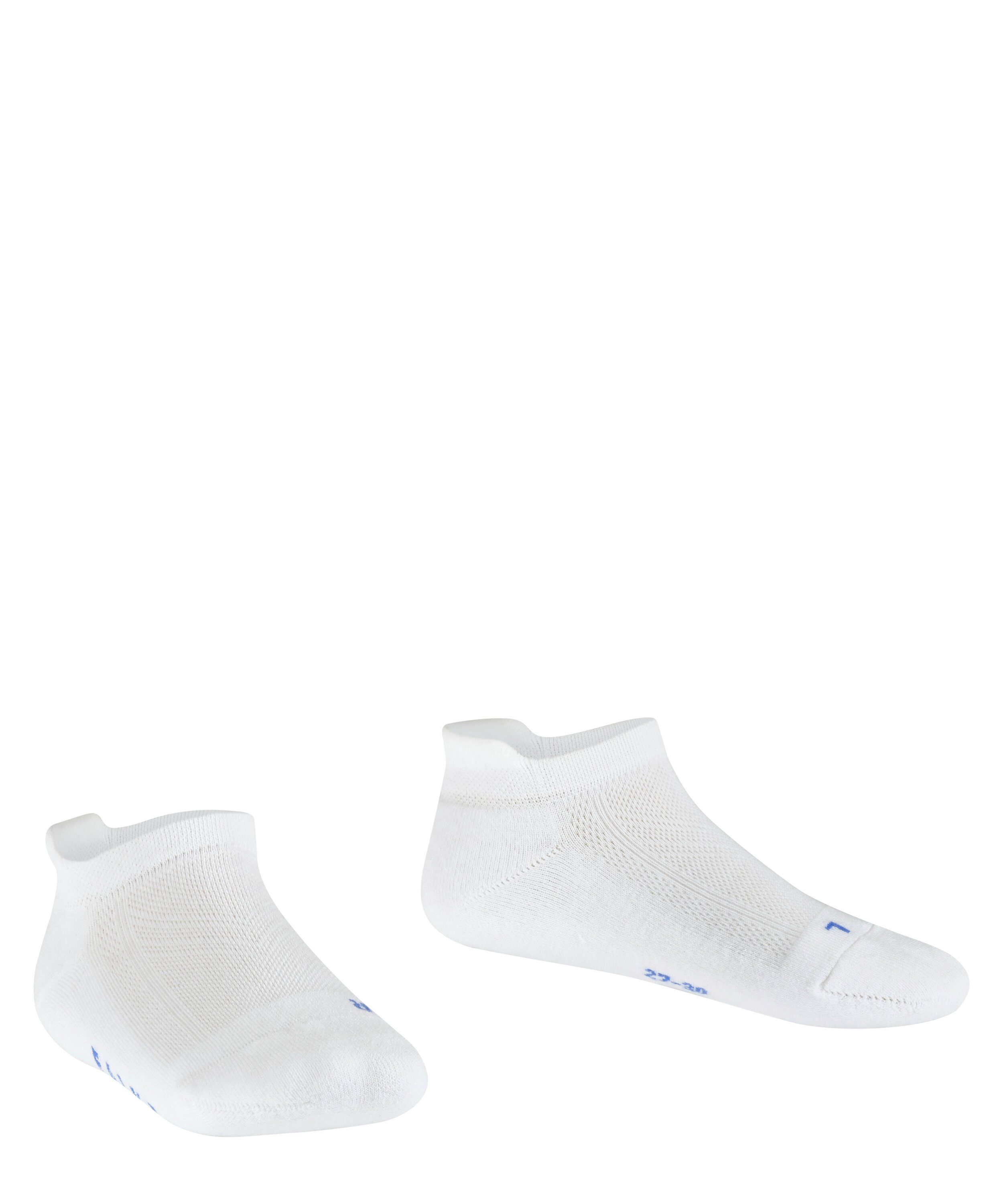 (2000) (1-Paar) mit Sneakersocken FALKE ultraleichter Kick Cool white Polsterung