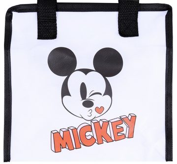 Sarcia.eu Umhängetasche Kleine, weiße Mehrwegtasche/Strandtasche Stofftasche Mickey