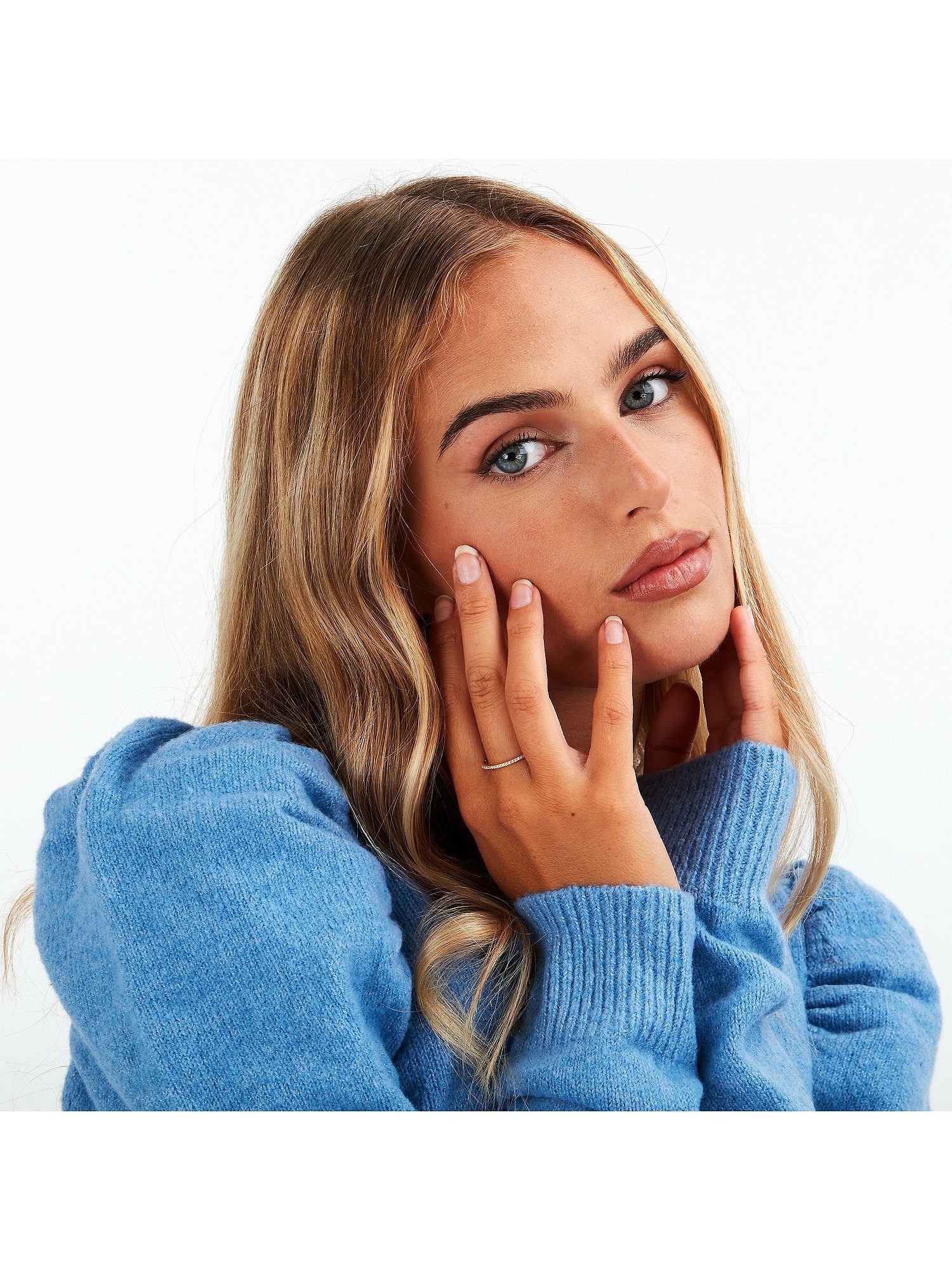 CHRIST Diamantring CHRIST Damen-Damenring 585er Gelbgold 14 Diamant günstig online kaufen