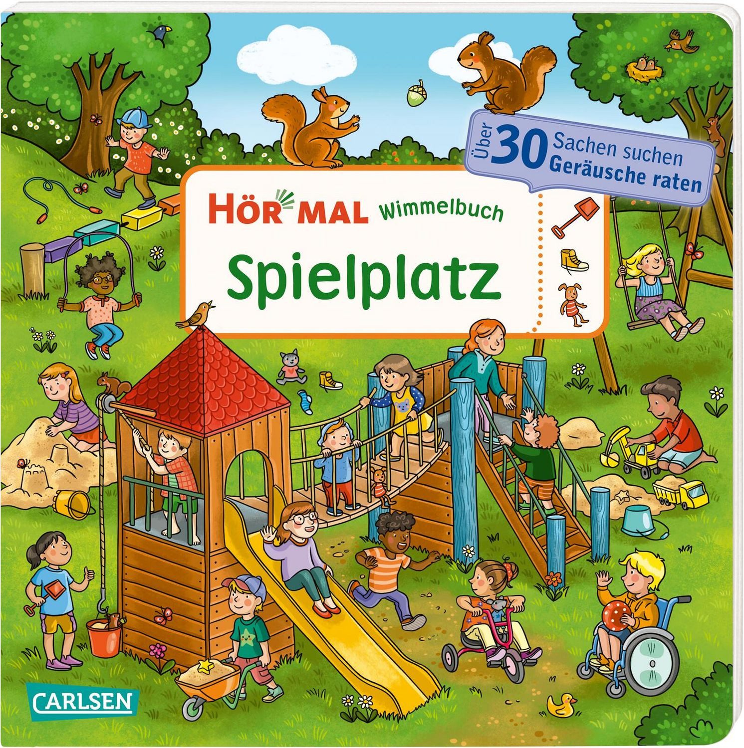 Hör mal (Soundbuch): Wimmelbuch: Spielplatz / Julia Hofmann