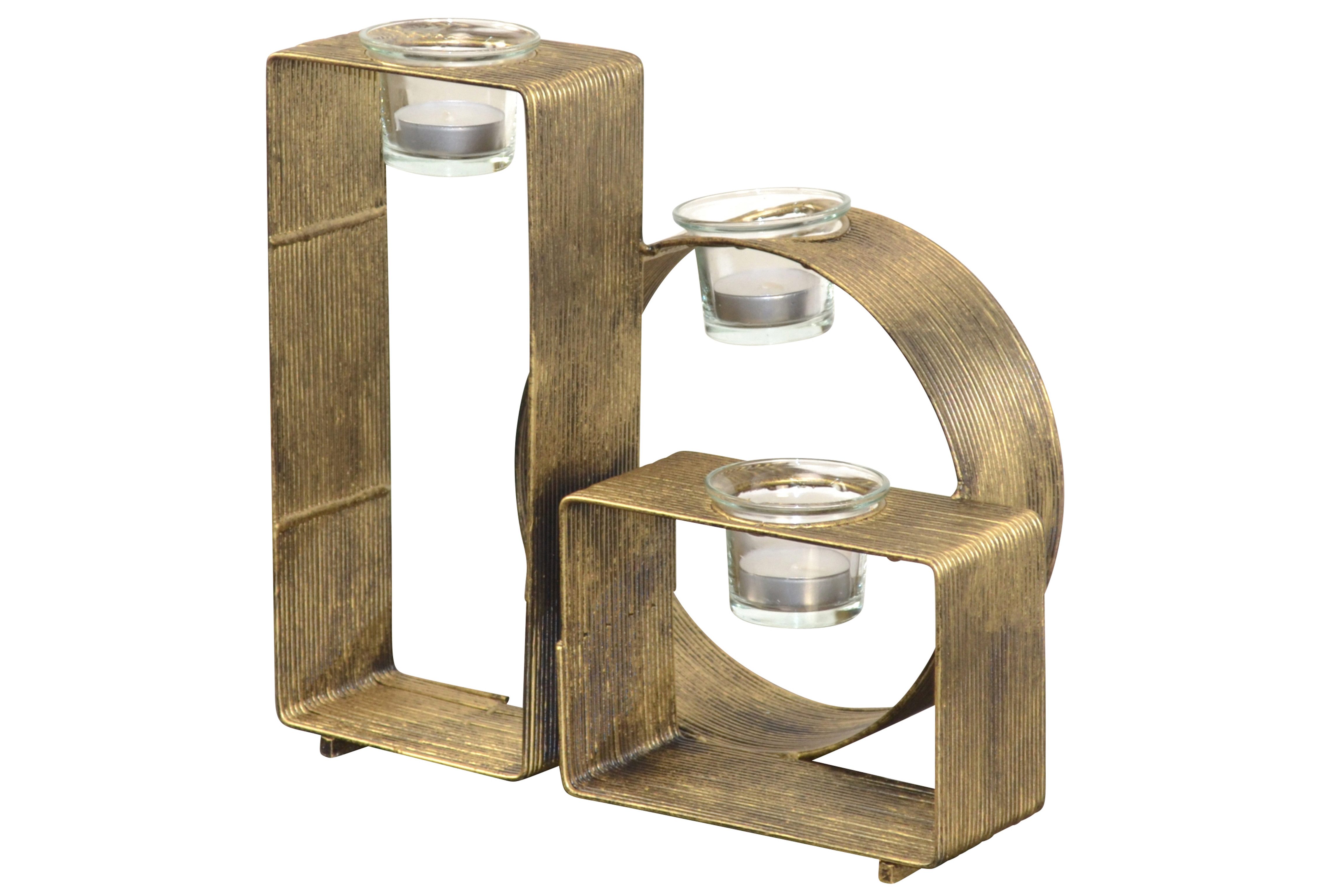 moebel-direkt-online Teelichthalter Heidi (Breite 29 cm), aus Metall, Oberf günstig online kaufen