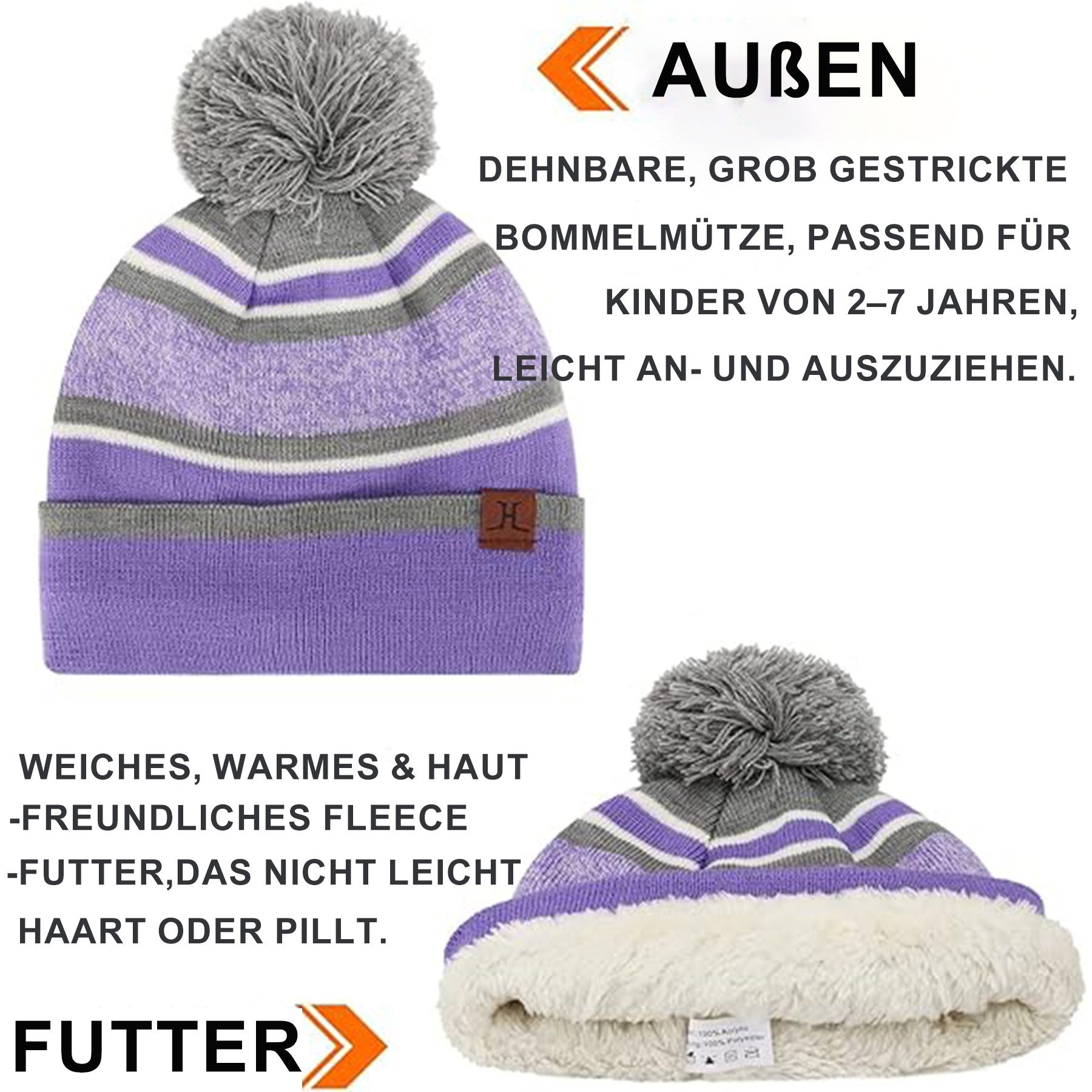 Mutig Mütze & Schal Winter Mütze günstig online kaufen