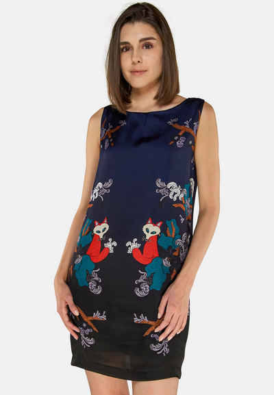 Tooche Etuikleid Foxy Elegantes Kleid mit Foxy-Print