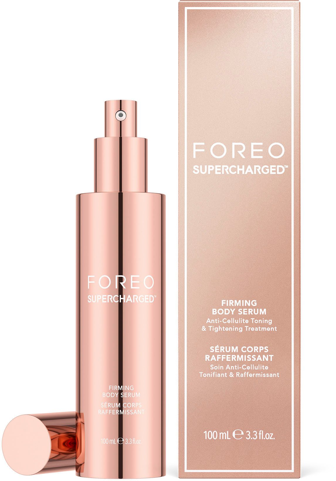 FOREO Körperpflegemittel SUPERCHARGED™ FIRMING BODY SERUM 100 ml, Straffendes Körperserum