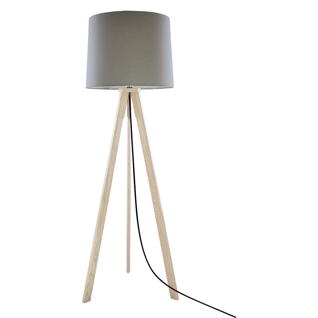 HerzBlut LED Stehlampe Tre Dreibein, E27