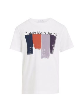 Calvin Klein Jeans T-Shirt PLACED BRUSHSTROKES T-SHIRT