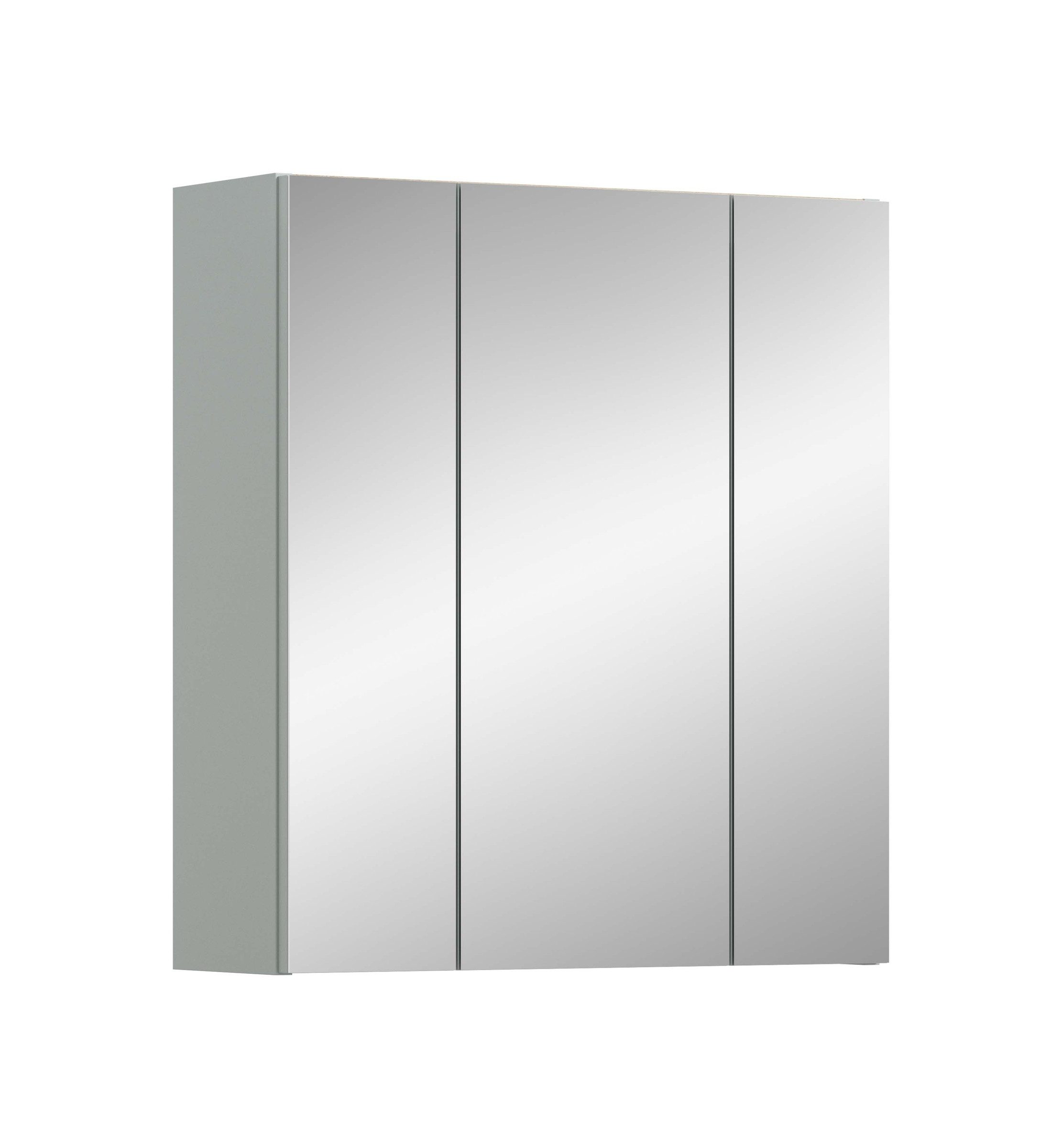 freiraum Spiegelschrank Star in Eiche Hell / Spiegelglas - 60x68x19cm (BxHxT)