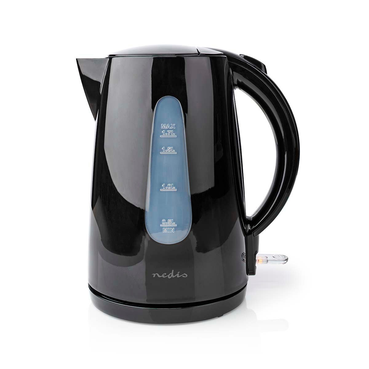 Nedis Wasserkocher KAWK130EBK, 2.7 l, 2200 W, familien küche. 1.7 liter wasserkocher. 2200 watt. sicher und schnell