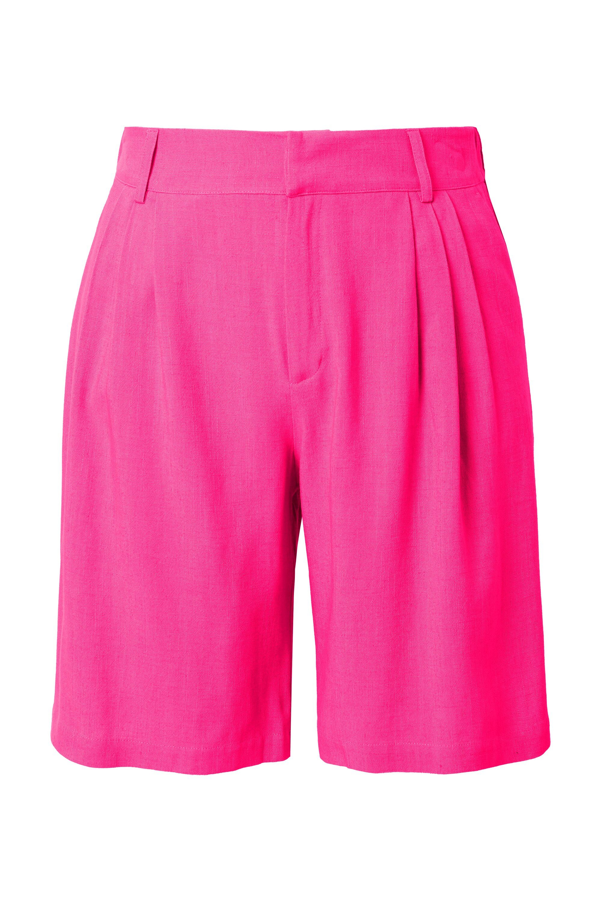Studio Untold Shorts Leinenmix-Bermuda Wide Legs günstig online kaufen