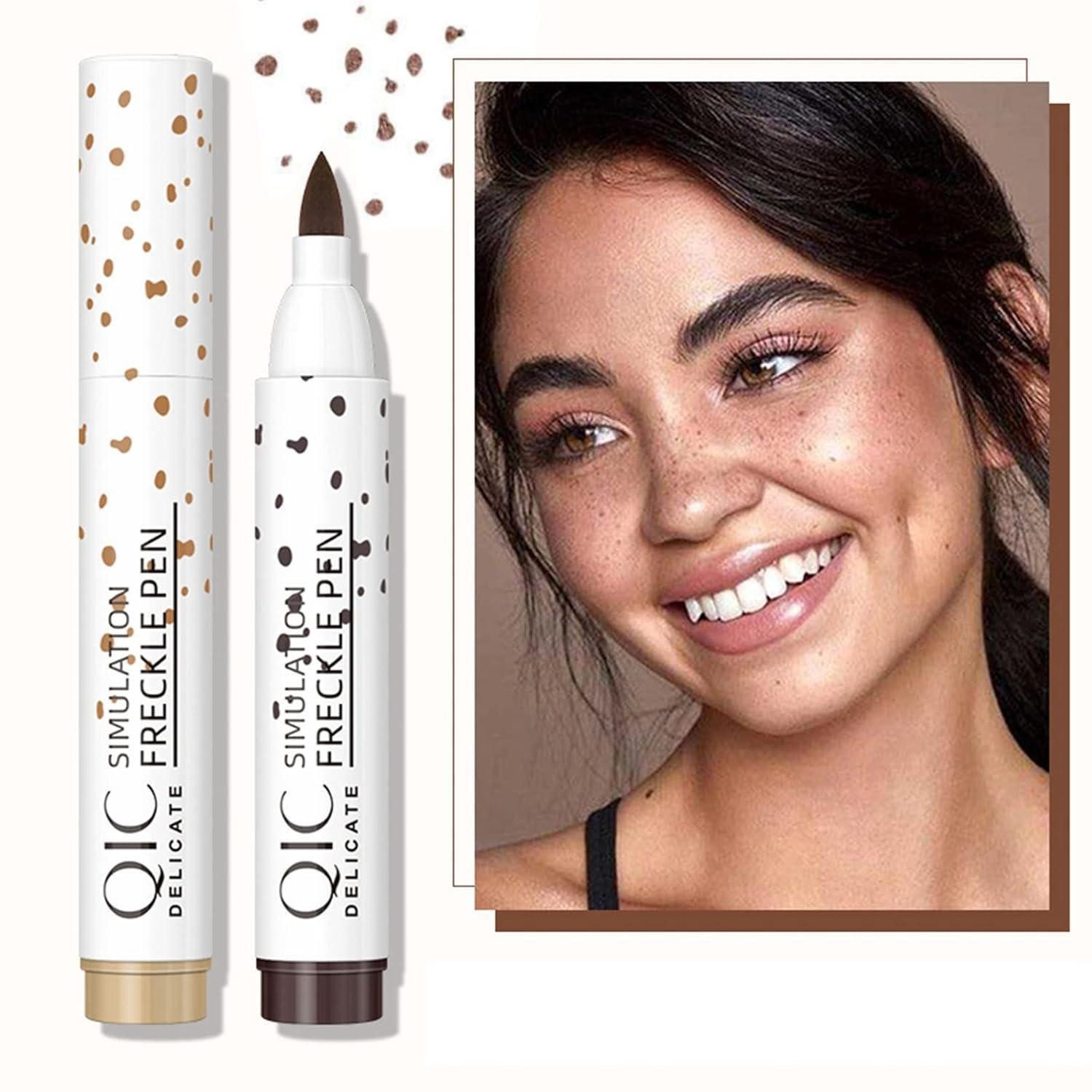 SOMGKIN Schminkstift Freckle Pen Sommersprossen Stift Soft Dot wasserdicht langlebig 2