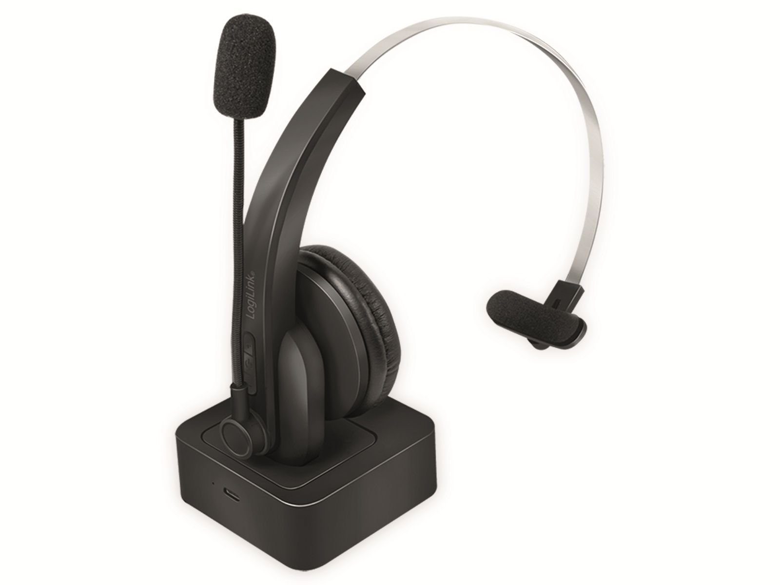 LogiLink LOGILINK Bluetooth Headset BT0059, Mono, Typ-C Headset | Kopfhörer